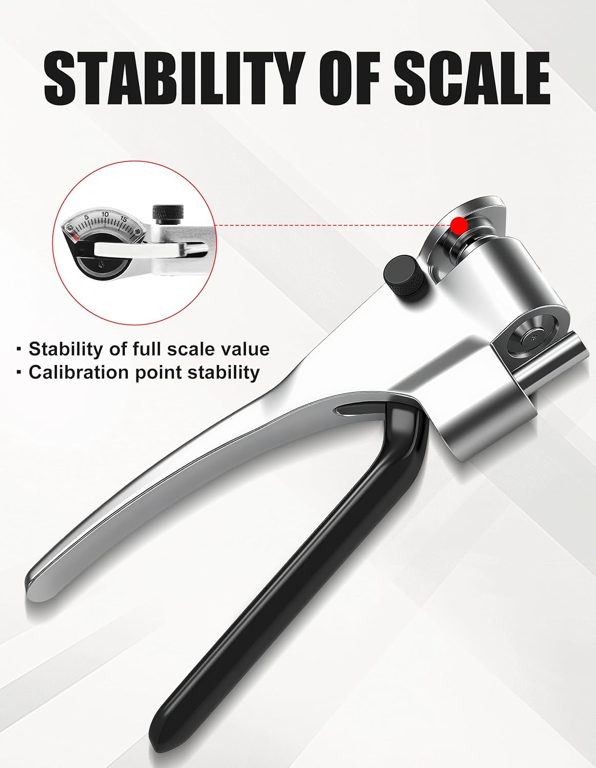 Webster Hardness Tester for Stainless Steel Test The Hardness of Aluminum, Brass, Copper, Stainless Steel on Site Measuring Scope 0-20HW