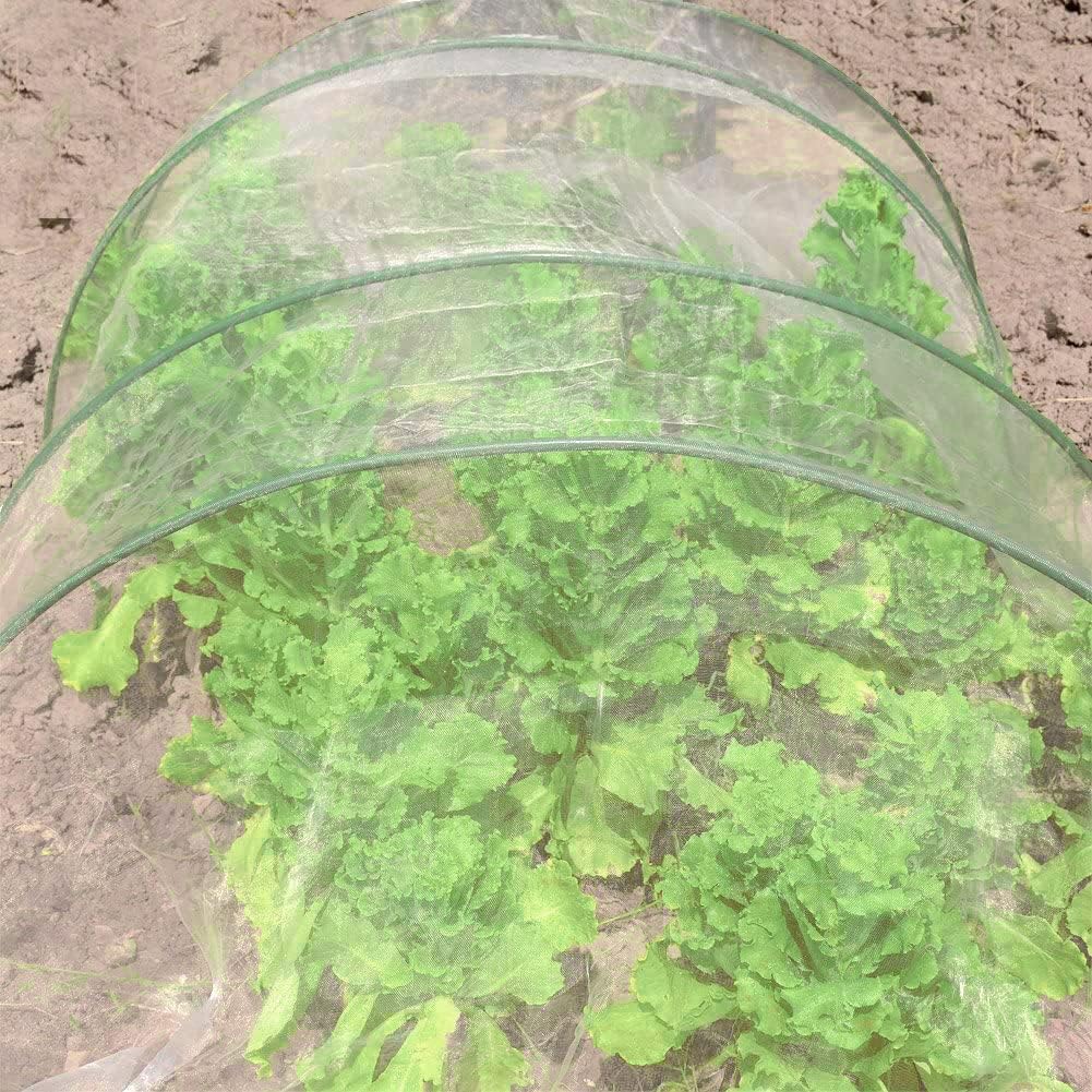 5Ft x 100Ft Mosquito Bug Insect Bird Fine Mesh Net Barrier Hunting Blind Garden Screen Netting for Protect Your Plant Fruits Flower