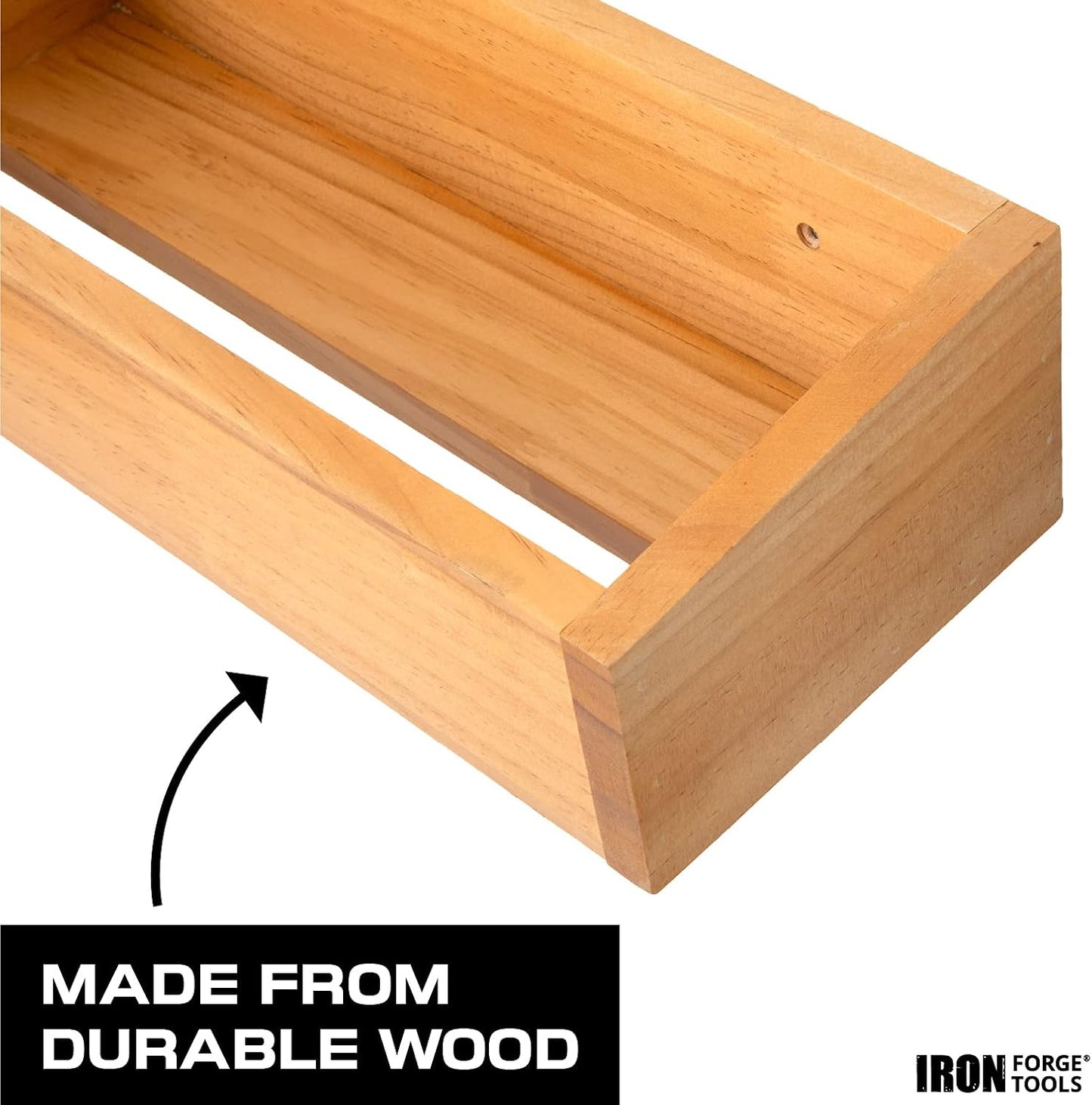 Screwdriver Organizer, Hammer Holder and Pliers Rack - Wall Mount Workshop Hand Tool Organizers and Storage