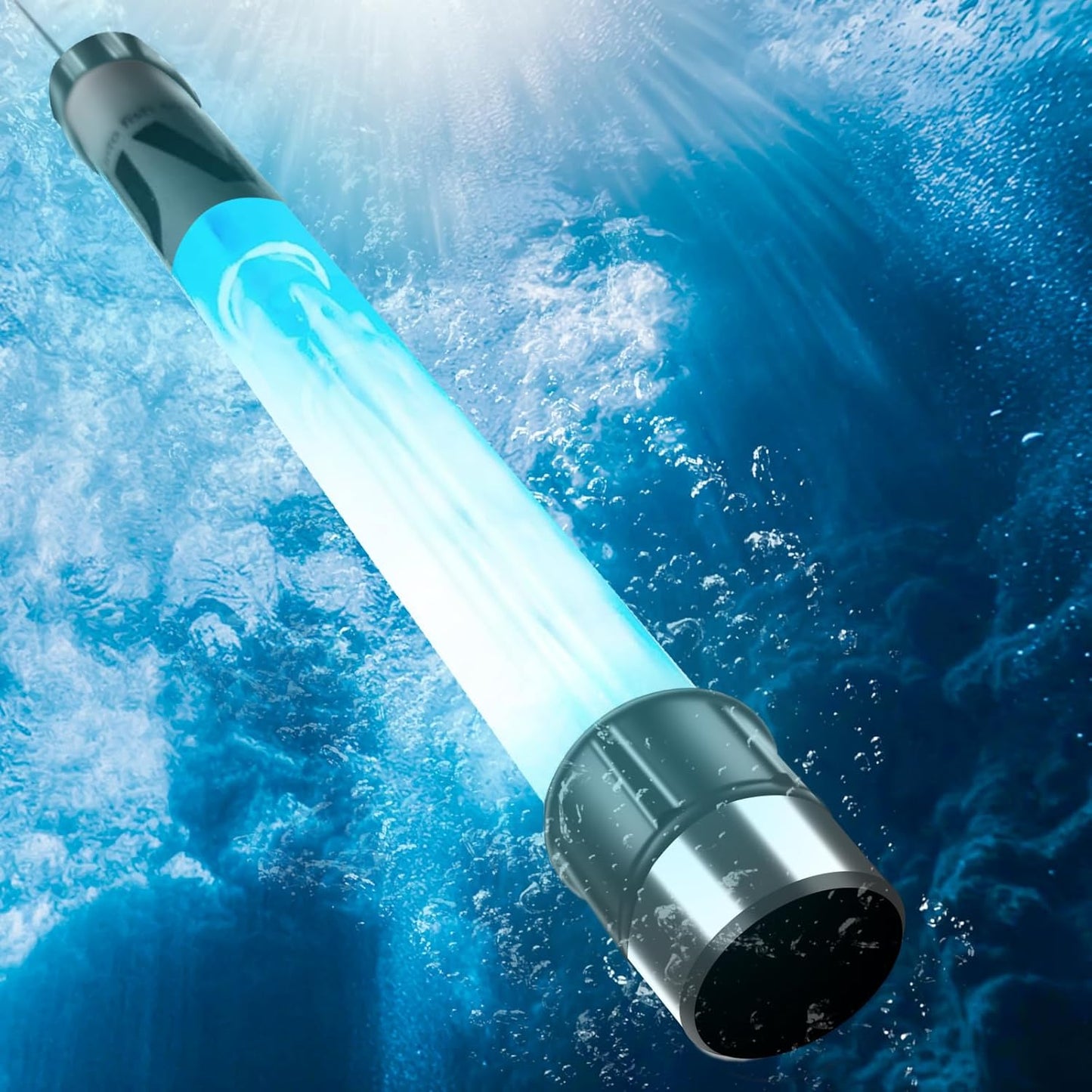 32W Pond UV Light for 200-2000 Gallon, Aquarium UV Light, UV Water Clarifier for Pond, Cold Plunge, Aquarium, Ice Bath, Hot Tub, Swimming Pool, Spa and Fish Tank Algea Control