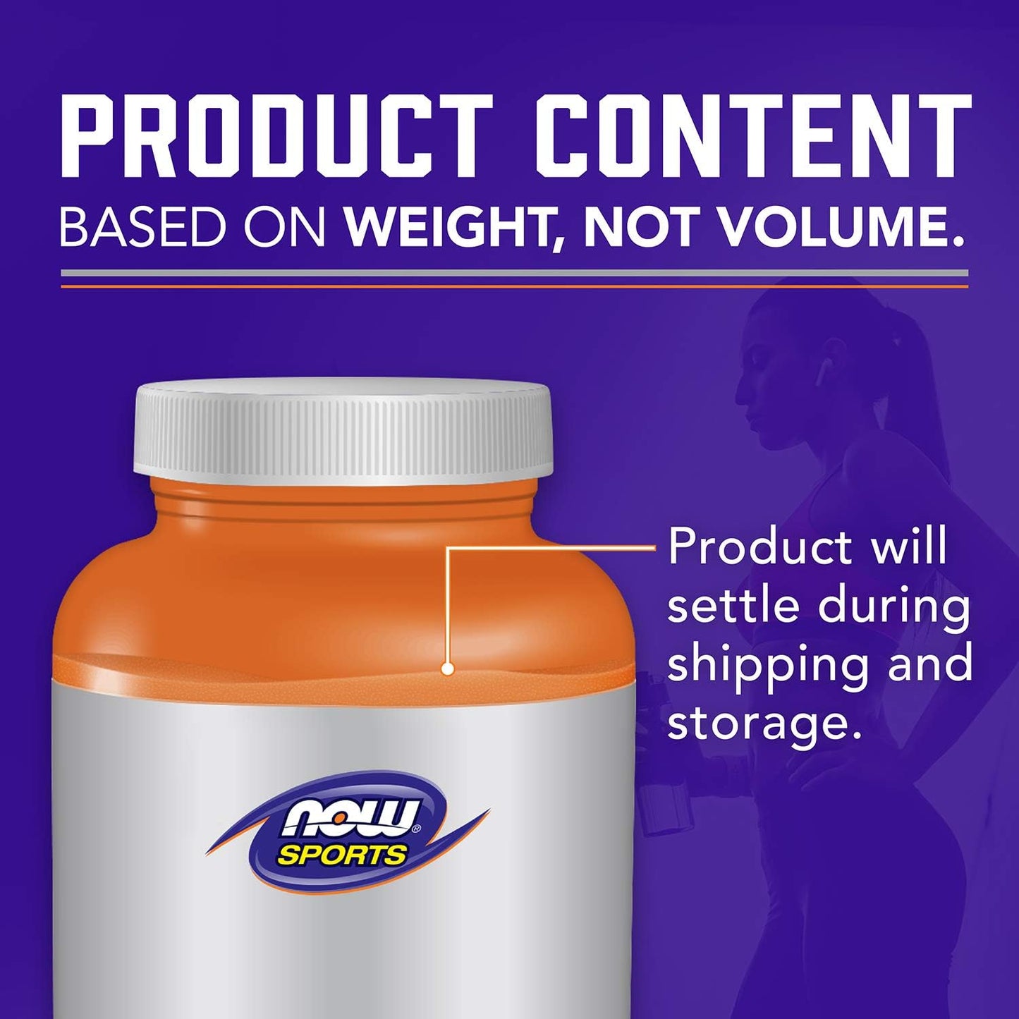 NOW Foods Sports Organic Plant Protein, Chocolate Flavor, Vegan Powder, 1 lb.