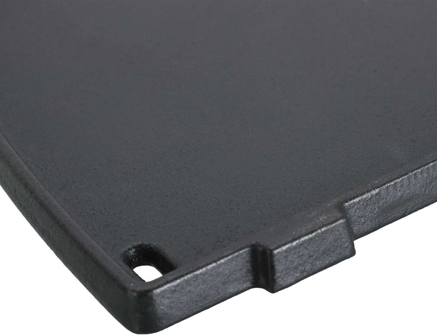 Uniflasy 6558 Cast Iron Griddle Plate for Weber Q1200 Q1000 Q120 Q100 Series Gas Grills, Cooking Griddle Replacement Parts for Weber Q1200 Q1000 Grill Accessories, 12.6 x 8.6 Inches