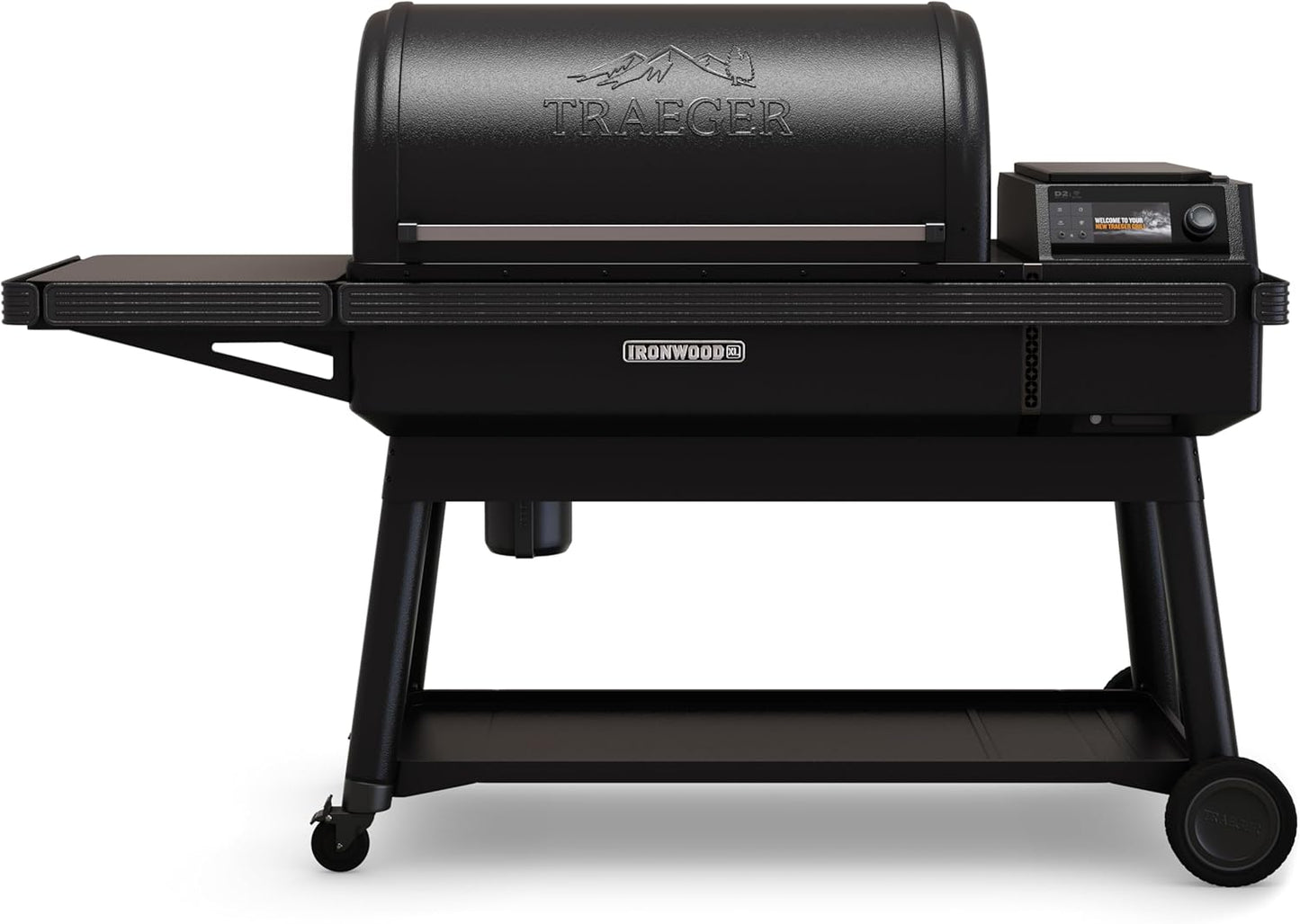 Traeger Ironwood XL Wood Pellet Smoker Grill, 924 Sq In Cooking Area, WiFIRE Smart Temperature Control, Up to 500 Degrees, Super Smoke Mode, 6 in 1 Outdoor BBQ Electric Smoker and Grill
