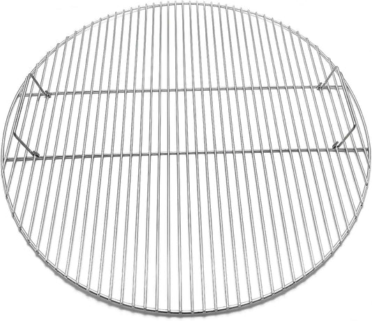 30" Heavy Round Stainless Steel Cooking Grates for Fire Pit Grill, Patio Outdoor Cooking Camping Grill