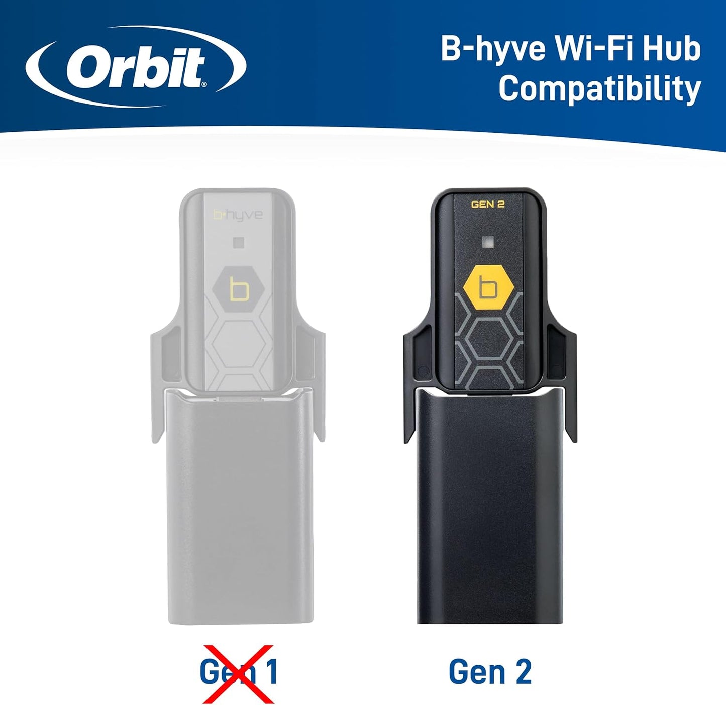 Orbit 24637 B-hyve XD 2-Port Smart Hose Watering Timer with Wi-Fi Hub
