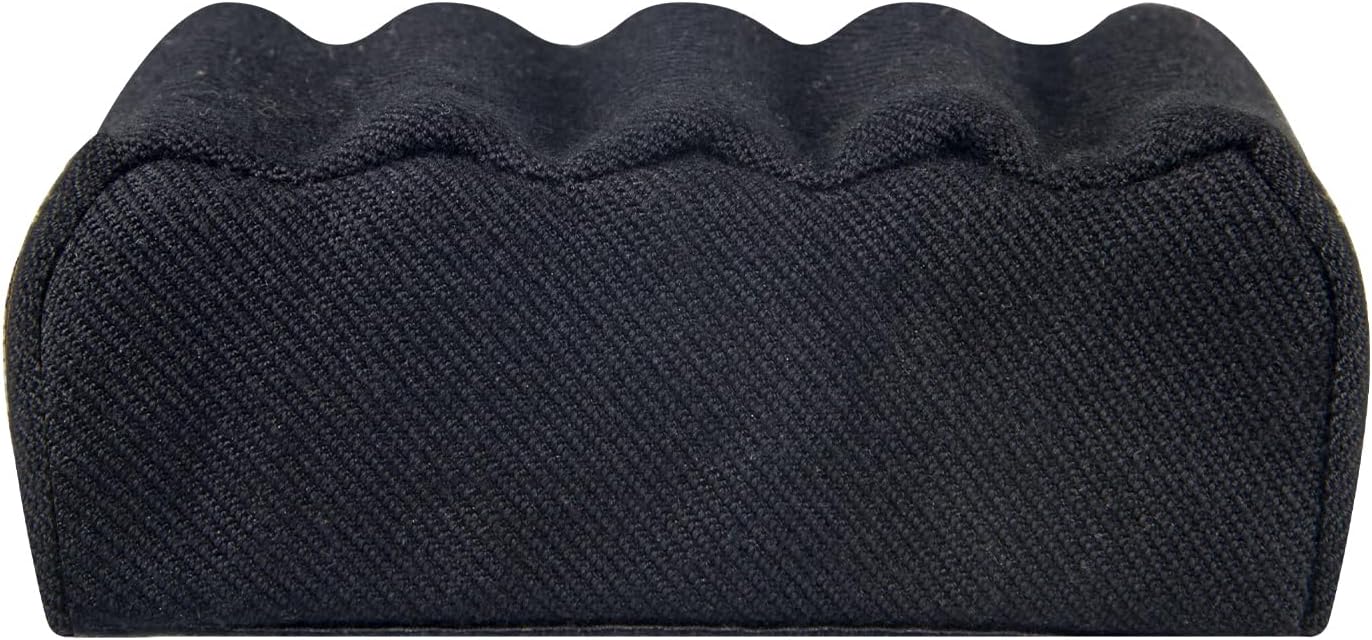 Grill Brush Bristle Free,Unique Wave pad for Cast Iron/Stainless-Steel Grates, (Only Replaceable Cleaning Head No Grill Brush)