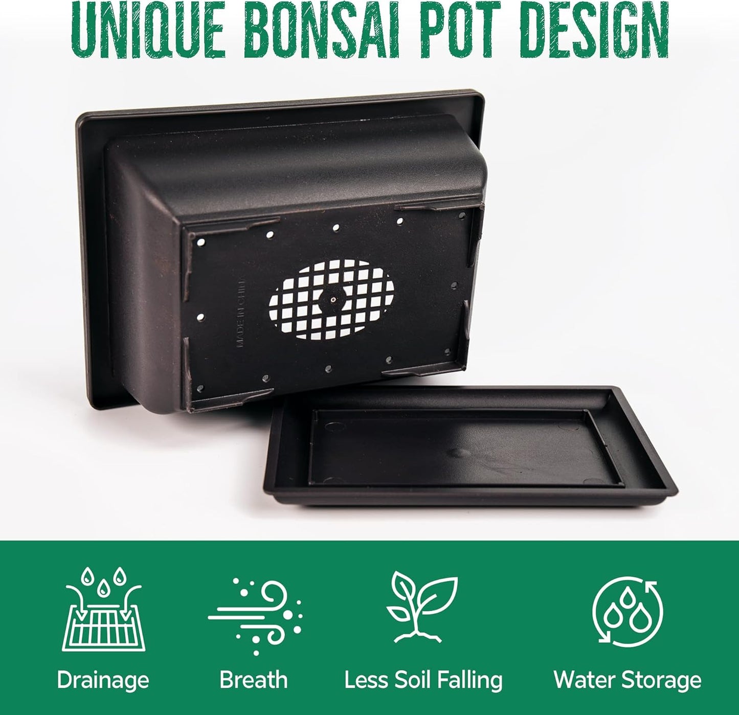 Bonsai Starter Kit – Japanese Bonsai Tree Kit 7 Seeds Pots – Complete Grow Your Own – Plant Lover Gifts Home Gifts for Men and Women