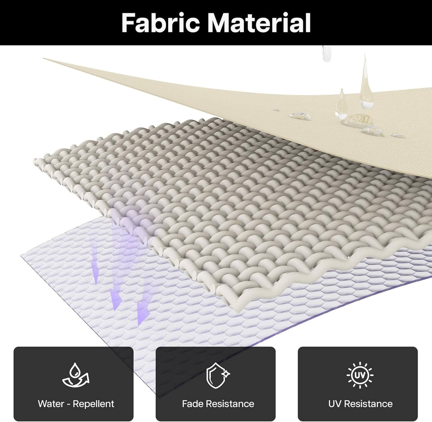 Patio Umbrella, 9' X 12' Outdoor Cantilever Umbrella with 360-degree Rotation for Garden, Deck, Backyard, Pool and Beach, Beige