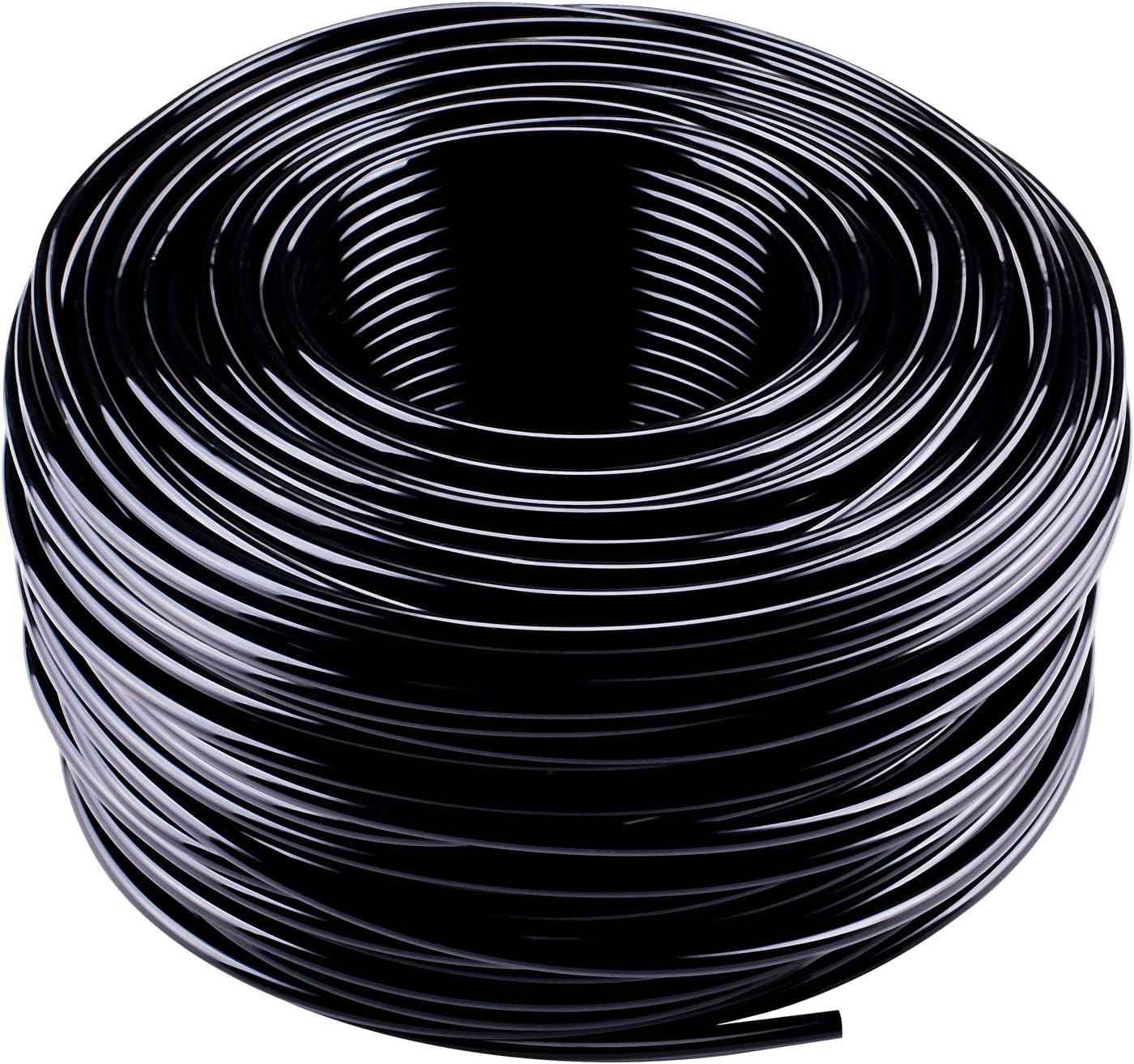 MIXC 400ft 1/4 inch Blank Distribution Tubing Drip Irrigation Hose Garden Watering Tube Line