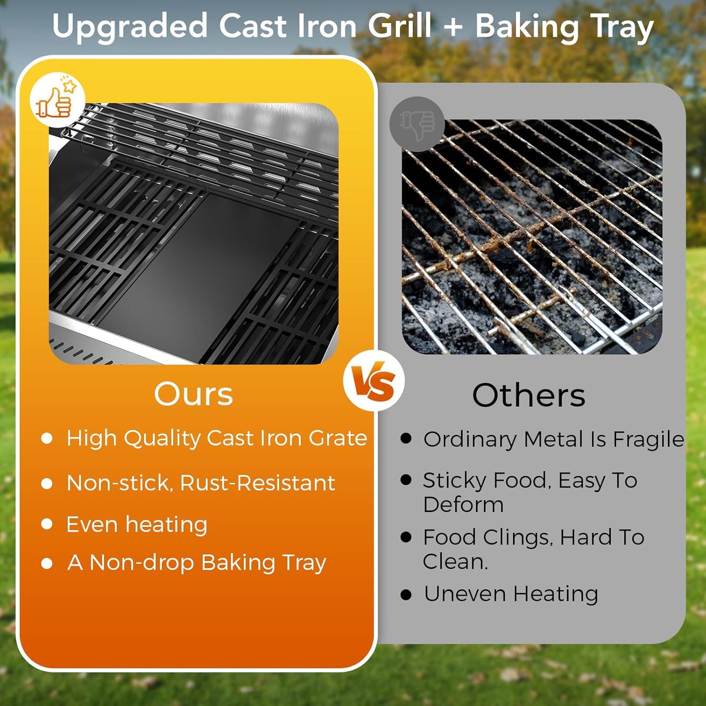 Gas Grill,Heavy-Duty Stainless Steel BBQ Grill,4 Burner Gas Grill with Side Burner,42000 BTU Propane Grill for Outdoor Cooking,Barbecue,Garden and Patio Backyard