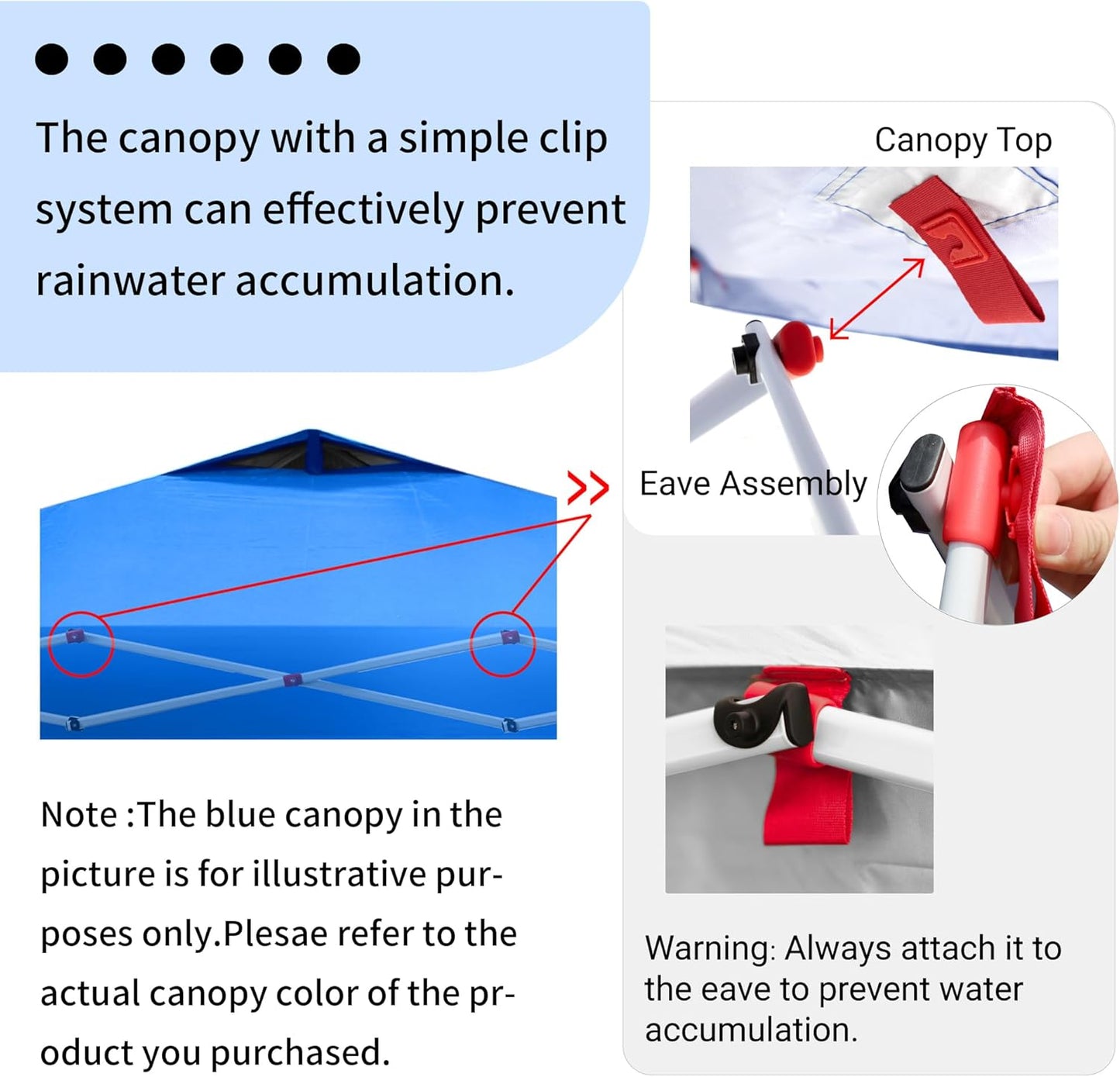 CROWN SHADES 10x10 Pop Up Canopy - Beach Tent with One Push Setup - Easy Outdoor Sun Shade for Events, Parties, Camping - Gazebo with STO-N-Go Cover Bag, Silver Coated Top, Cyan Blue Stripes