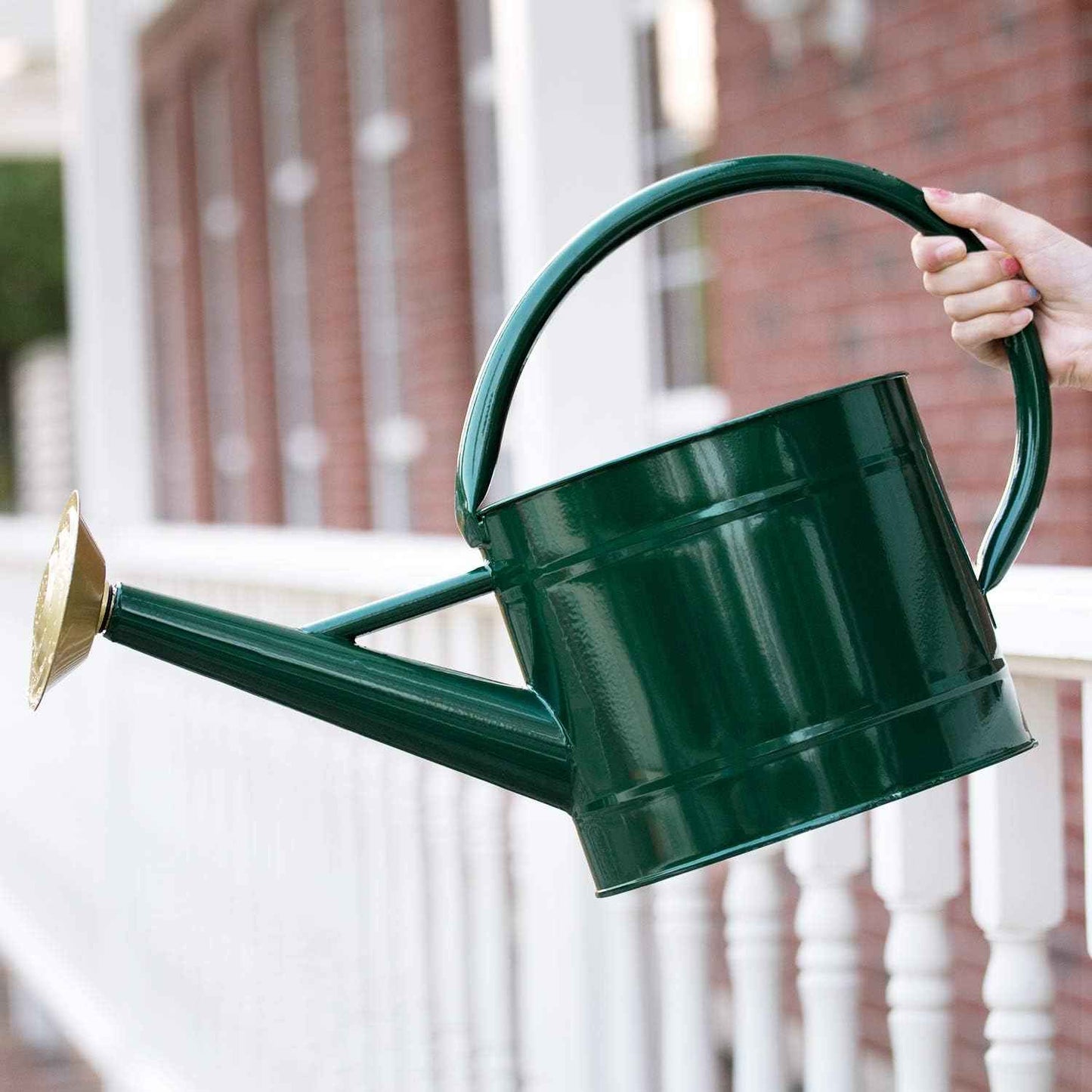 1.3 Gal Watering Can, Metal Watering Can with Removable Spout, Galvanized Water Can, Nice Plant Water Can for Indoor and Outdoor Use