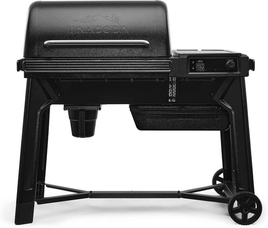 Traeger Grills Woodridge Electric Wood Pellet Grill and Smoker, Wi-Fi Temperature Control up to 500 Degrees, 860 Sq. In. Cooking Capacity, 6-in-1 for Outdoor Grilling, Smoking, BBQ, Black, TFB86MLH