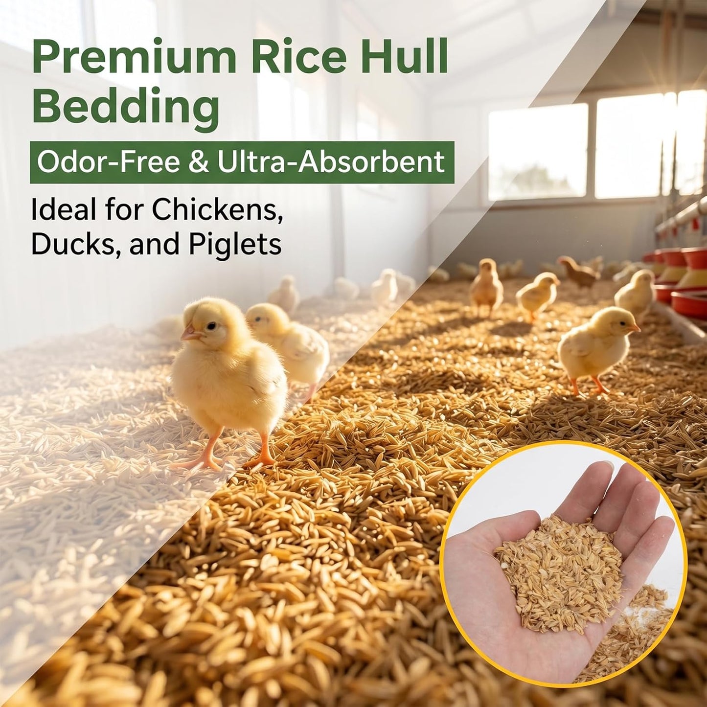 10.58 oz Horticultural Grade Rice Hulls for Plants – Natural Rice Husk Soil Amendment for Indoor Plants, Potting Mix & Gardening,Organic Use for Chicken Bedding Improve Soil Structure