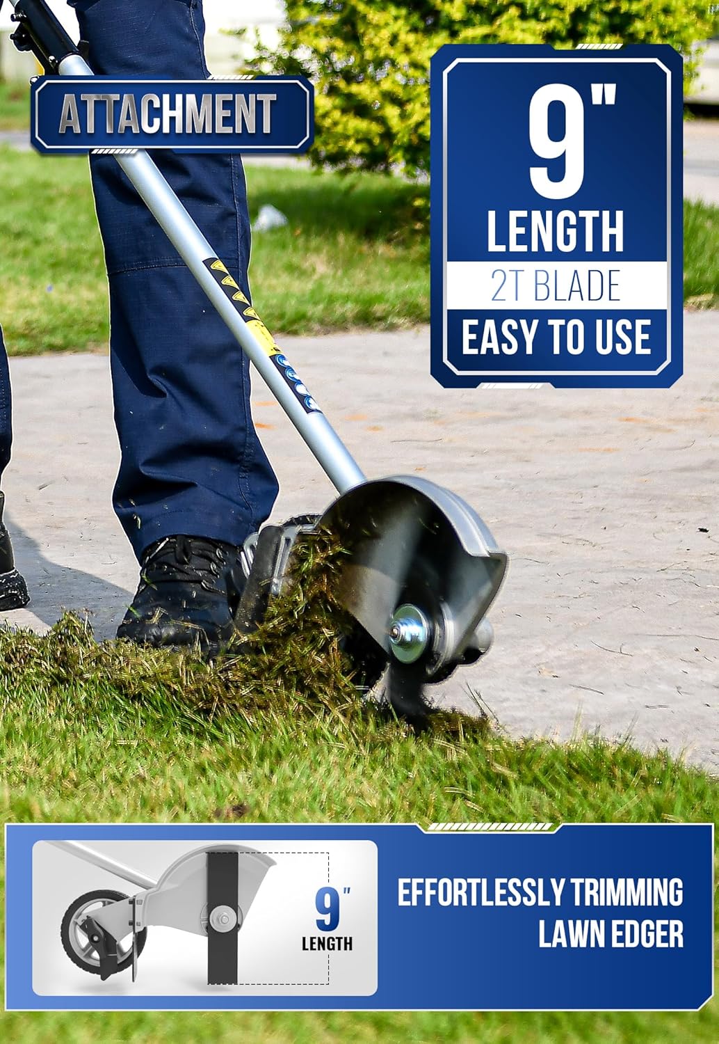 Wild Badger Power Edger Attachment WBEDGERATT