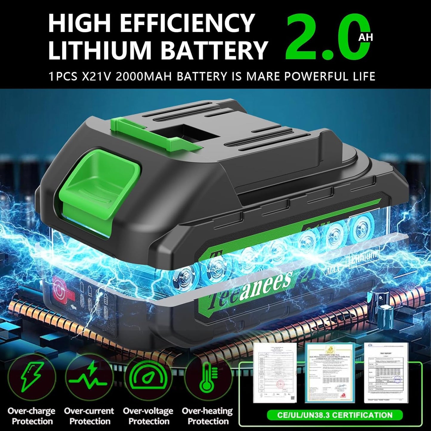 Mini Chainsaw Cordless, 6-Inch Small Electric Chainsaw with 21V Battery & 3 Chains, Hand Held Chain Saw Battery Powered for Wood Cutting & Tree Trimming, Ideal Gardening Gift for Men Dad.