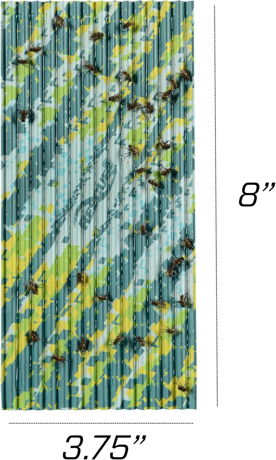 RESCUE! FlyPad – Sticky Fly Traps for Indoor & Outdoor Use - 6 Pack (12 Traps)