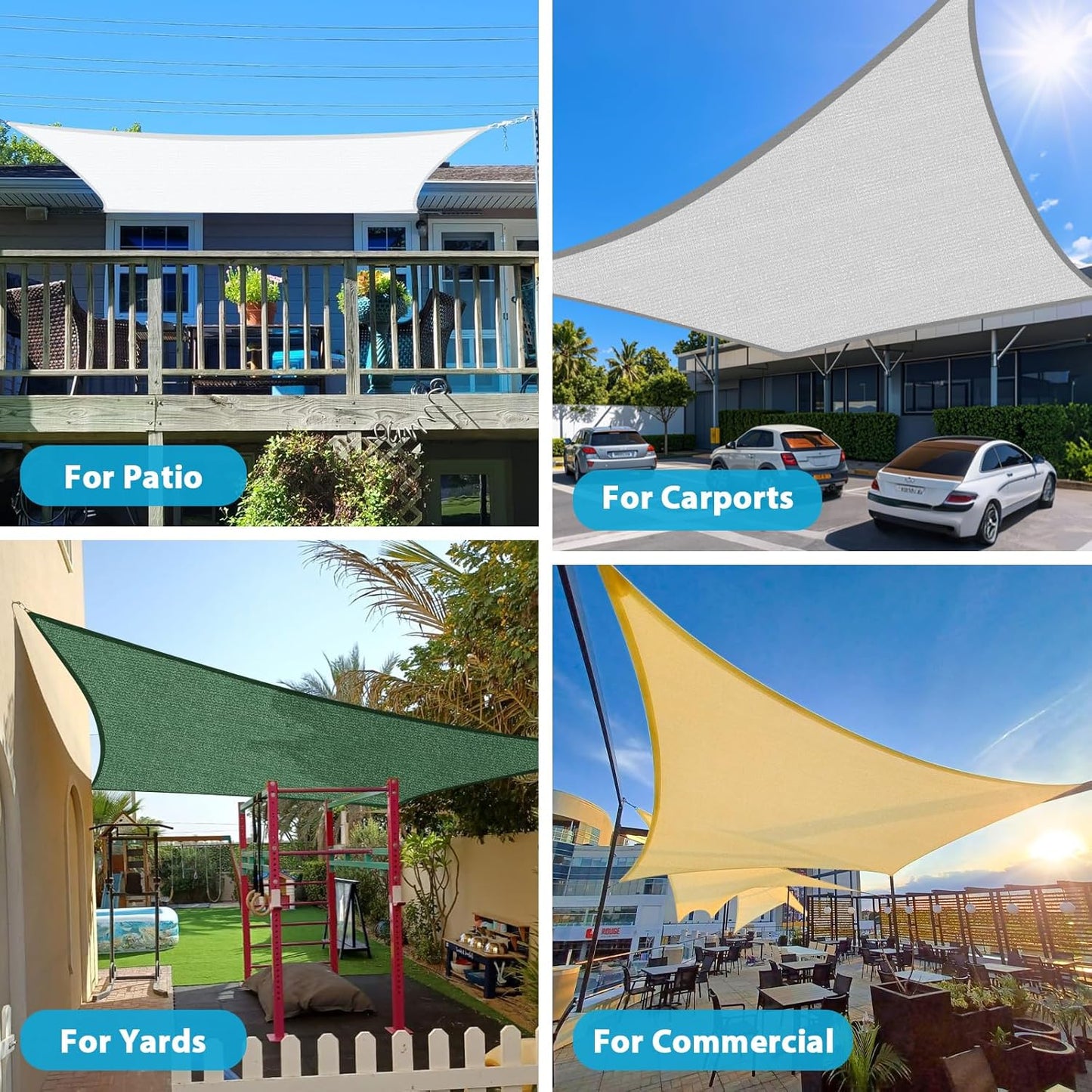 Amagenix Sun Shade Sail 12'X12' Curved Edge Outdoor Shade Canopy Rust Red Breathable 95% UV Block Shade Cloth for Patio Garden Backyard (We Make Custom Size)