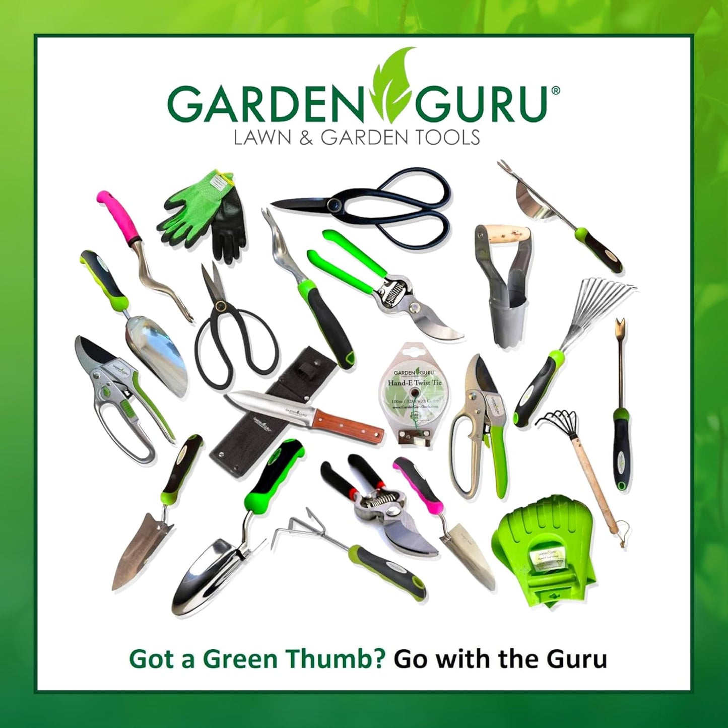 GARDEN GURU Hedge Shears Clippers for Trimming & Shaping Borders, Boxwood, Decorative Shrubs, Bushes, Grass – 15 inch High Carbon Steel Gardening Hedge Clippers & Shears with Comfort Grip Handles