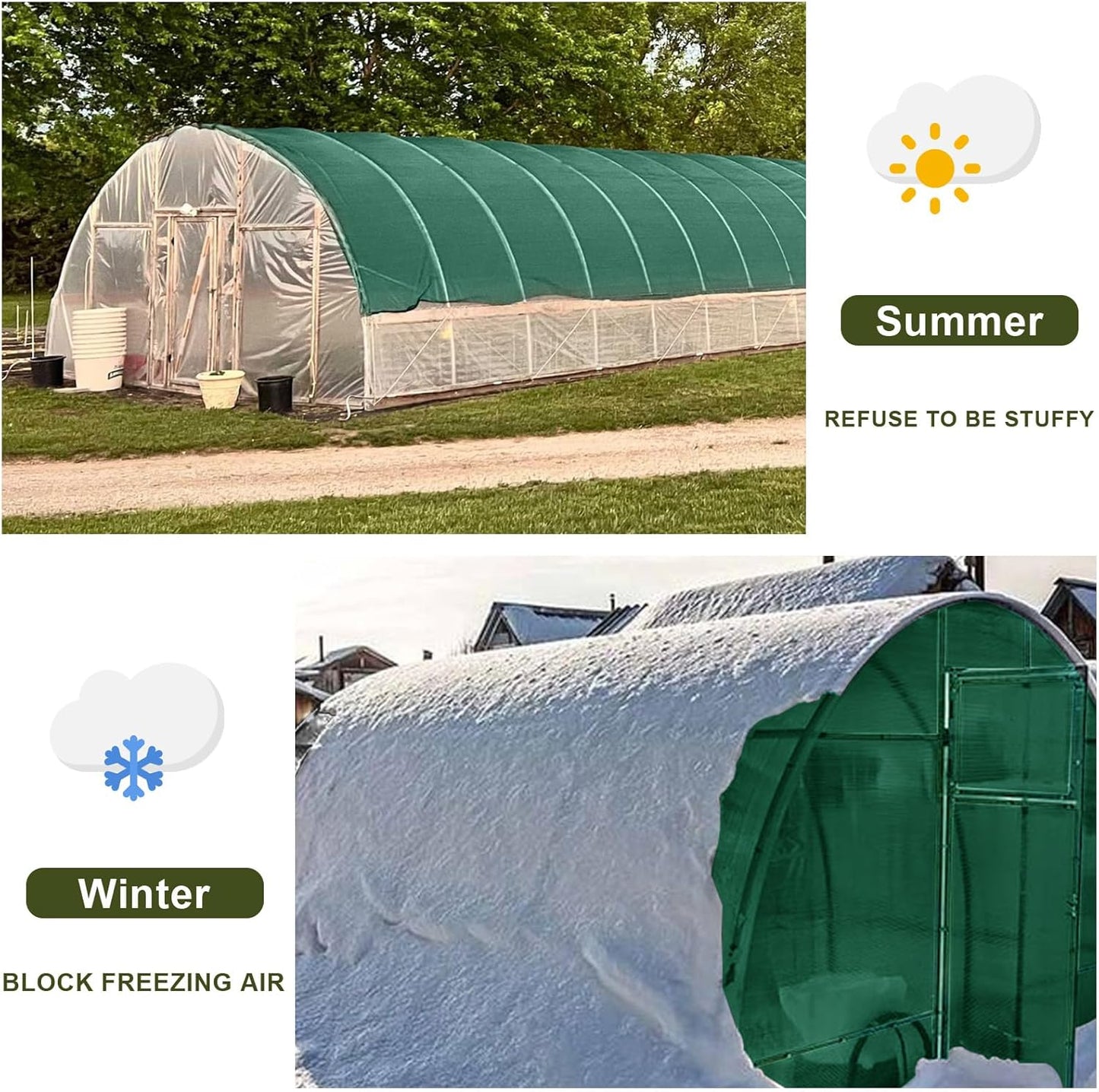 LOVE STORY 10x12FT 55% Green Shade Cloth Sun Shade Net with Grommets Sunblock Net Mesh Tarp for Garden,Plants Cover,Greenhouse and Patio