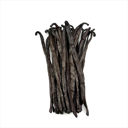 50 Organic Madagascar Vanilla Beans - Grade A 5"-7" Gourmet Bourbon for Natural Homemade Pure Extract and Baking & Cooking