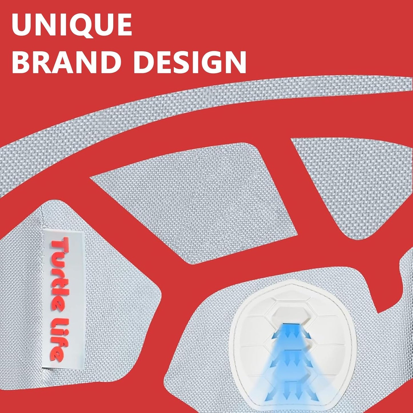 BBQ Grill Cover, 54 Inch Heavy Duty Waterproof 3-4 Burner Barbecue Gas Grill Covers for Weber Spirit Char-Broil Brinkmann, Gray