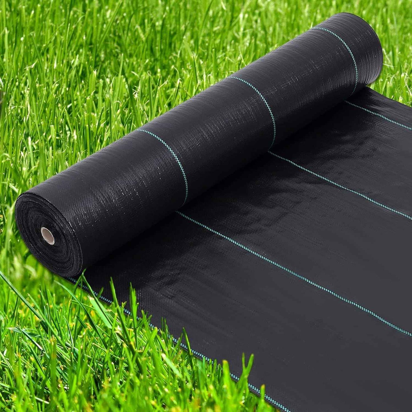 Broadfashion 3ft x 300ft Premium Weed Barrier Landscape Fabric, Towallmark 3.24 oz Heavy Duty, Weed Control Fabric, High Permeability, Good for Flower Bed, Driveway Fabric and Ground Cover
