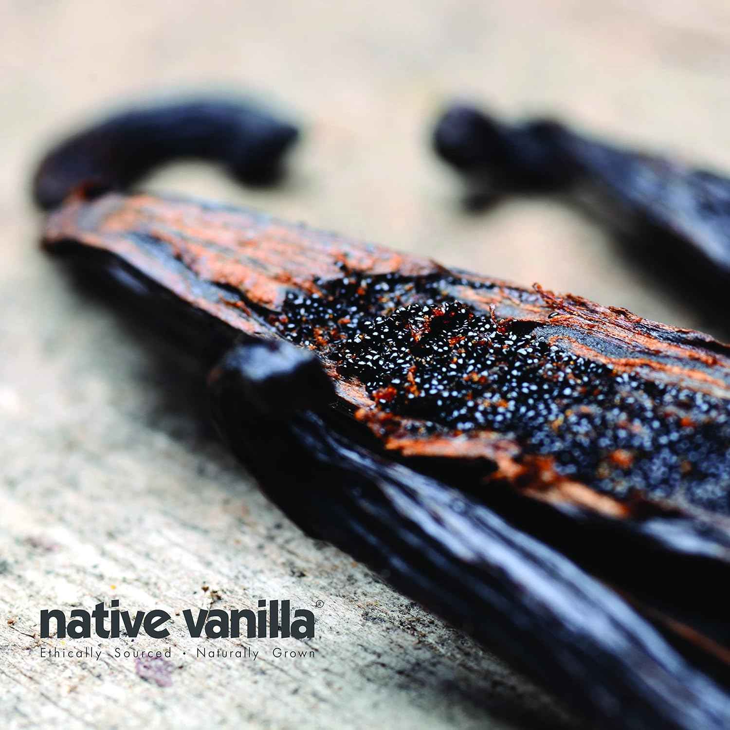 50 Organic Madagascar Vanilla Beans - Whole Grade A Premium Bourbon Pods - For Making Extract & Baking - For Cooking, Desserts & More - 100% Vegan & Kosher - Non-GMO & Gluten-Free - Native Vanilla