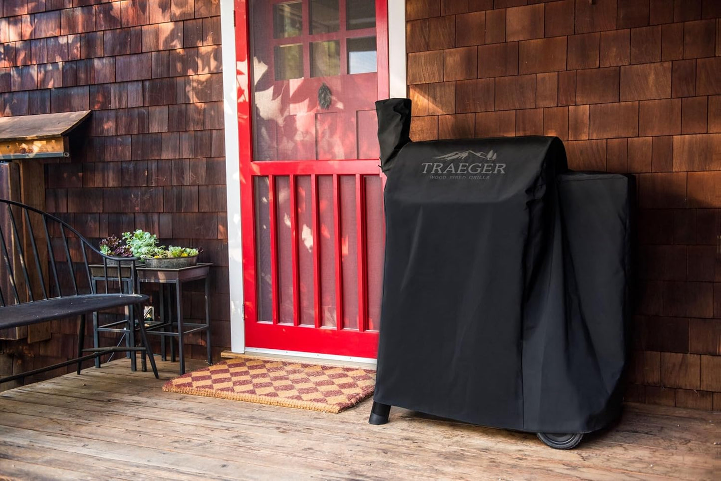 Traeger Grills BAC503 Full-Length Grill Cover Grill Accessory - Pro 575/ Pro 22, Black