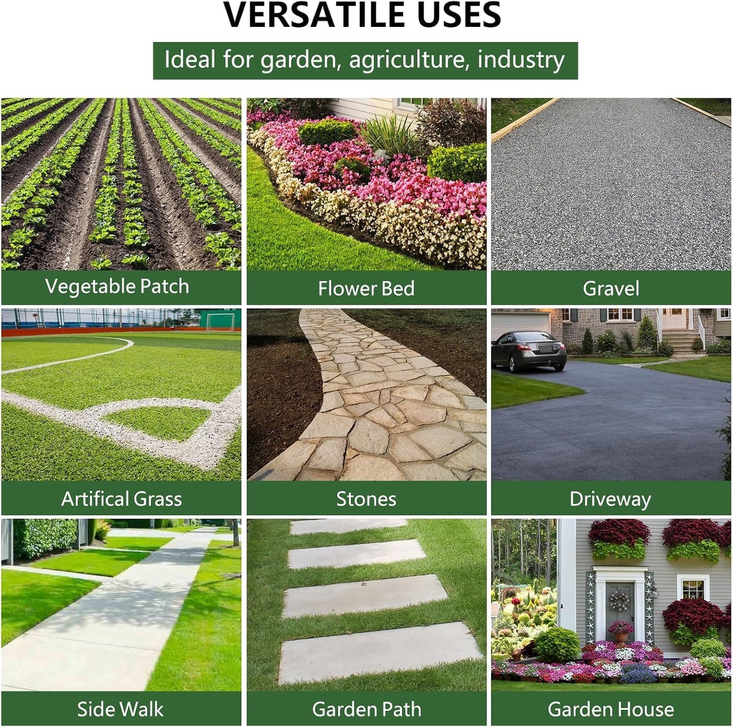 PioneerWorks Woven Landscape Fabric 5.8oz, 4 x 100FT Weed Fabric Barrier, Double Layer, Weed Control Fabric Ground Cover, Garden Fabric Weed Barrier, Gardening Mat for Garden Beds, Landscap