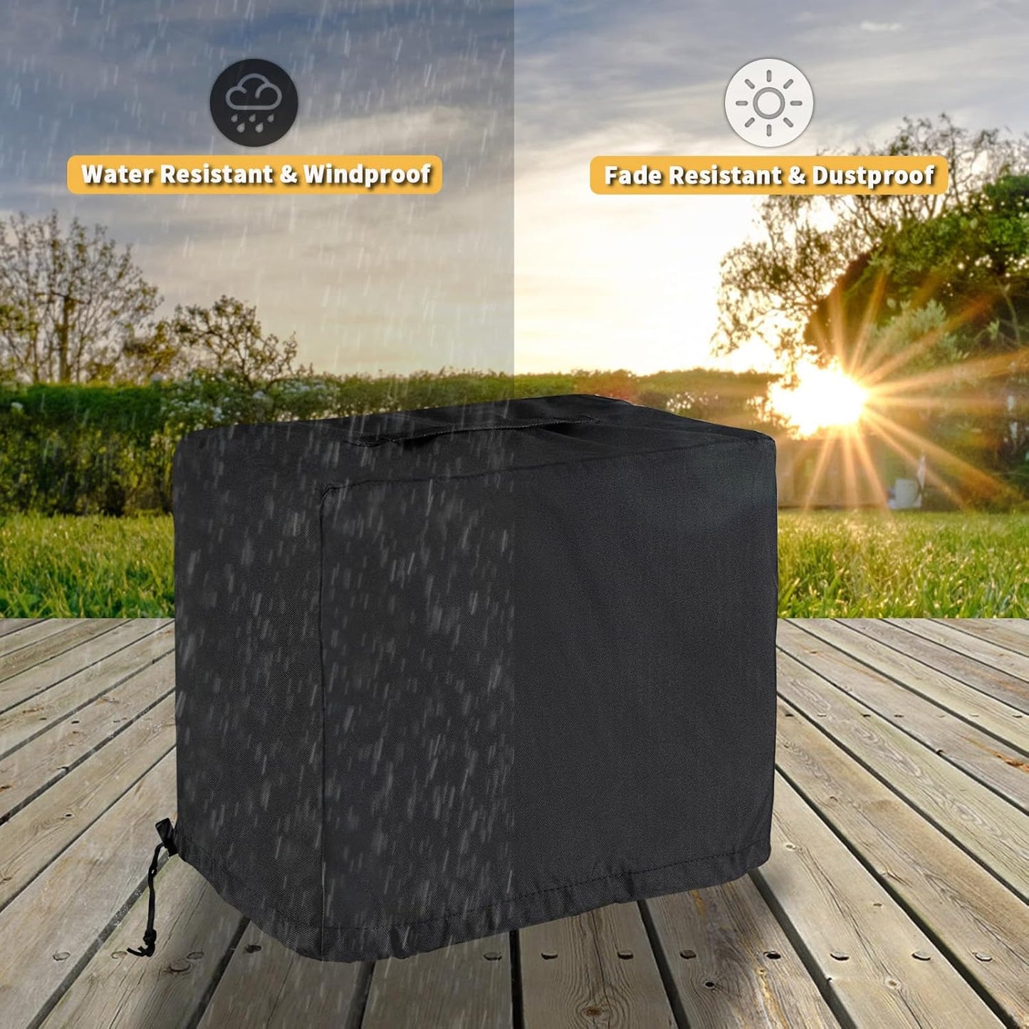 Infrared Grill Cover for BIG HORN OUTDOORS Portable Infrared Gas Grill, Protective& Waterproof Cover for BIG HORN OUTDOORS Steak Cooker/Salamander Broiler/Barbecue Propane Oven/Portable Grill