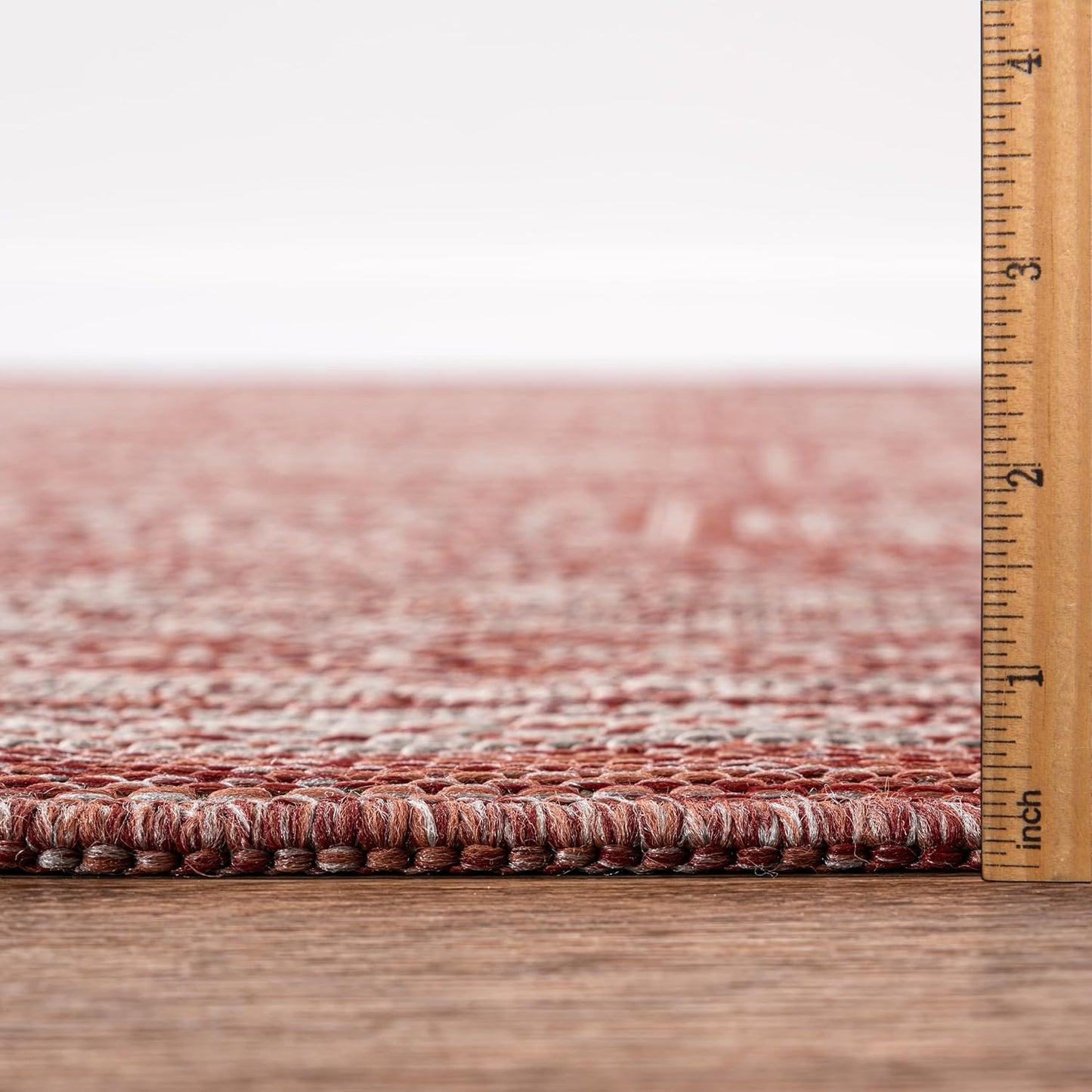 Keen Home Design Terrace Outdoor Area Rug - 5x8 Washable Indoor/Outdoor Rug for Patio, Kitchen, Balcony, Beach, Garden, Deck and Porch, Size: 5'3"x7'7"