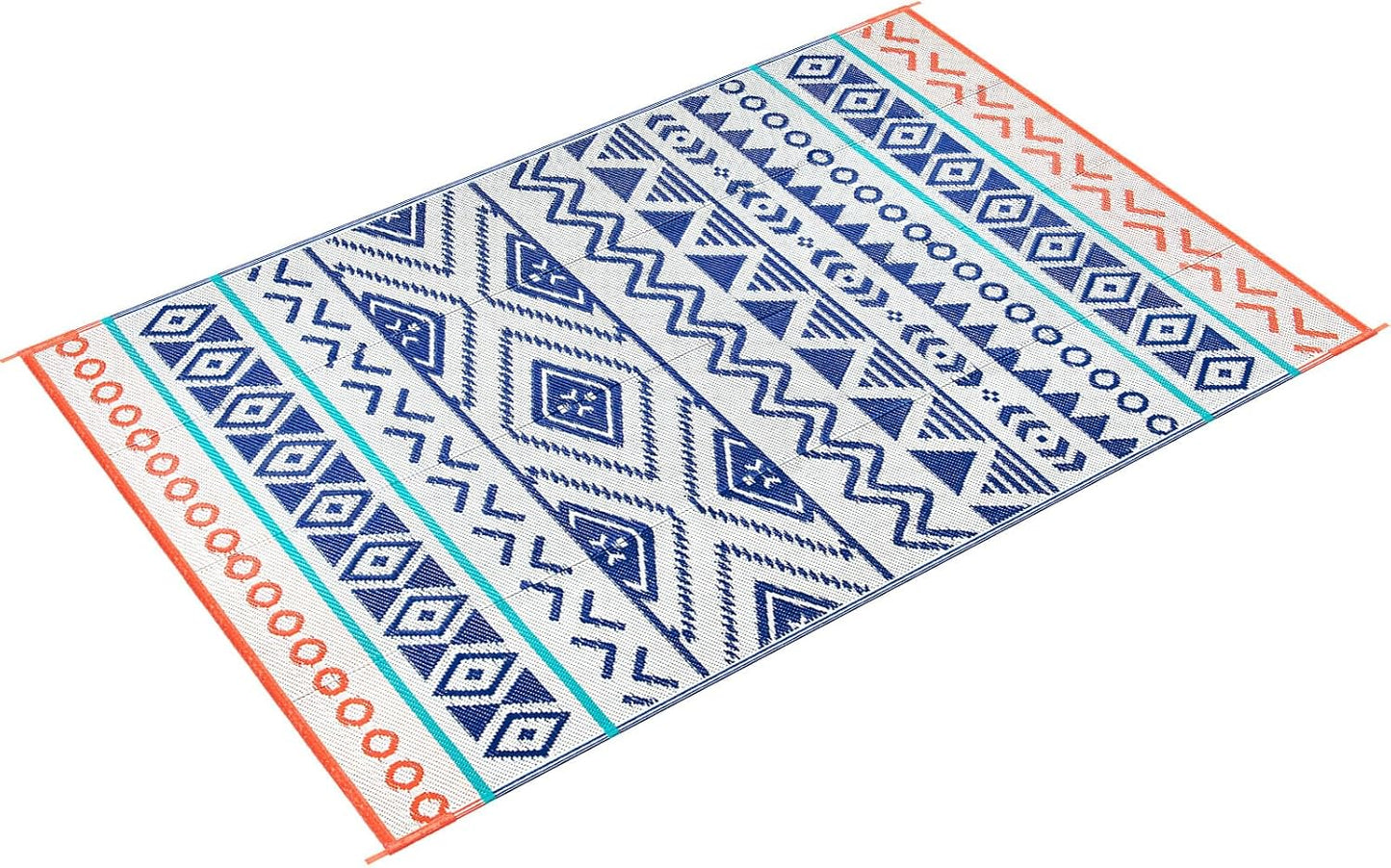Outdoor Rugs Patio Camping Waterproof - 5x8 Plastic Straw Patio Rug Portable for Campers, Outside RVs Mat, Outdoor Area Carpet for Patios Clearance, Backyard Porch, Balcony, Picnic