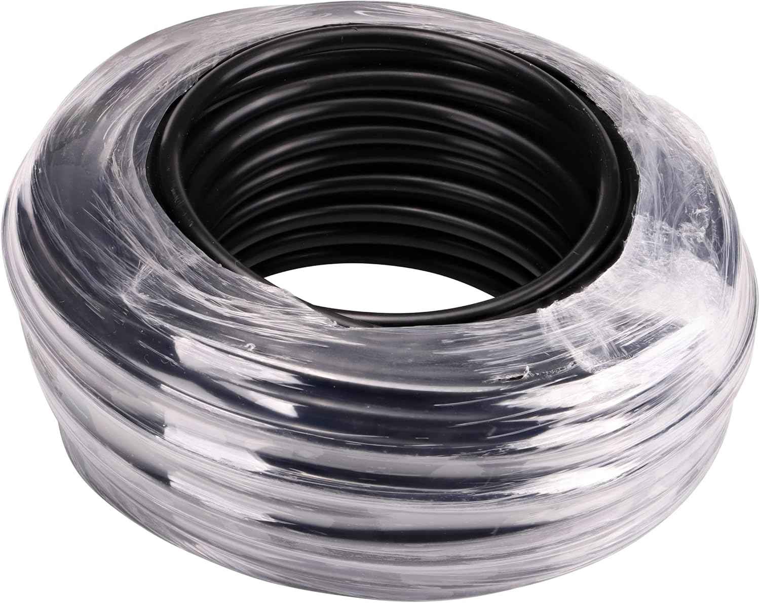 Raindrip 016010T 1/4-Inch Drip Irrigation Supply Tubing, 100-Foot., for Drip Irrigation, Drip Emitters, Irrigation Parts, Systems, Black Polyethylene
