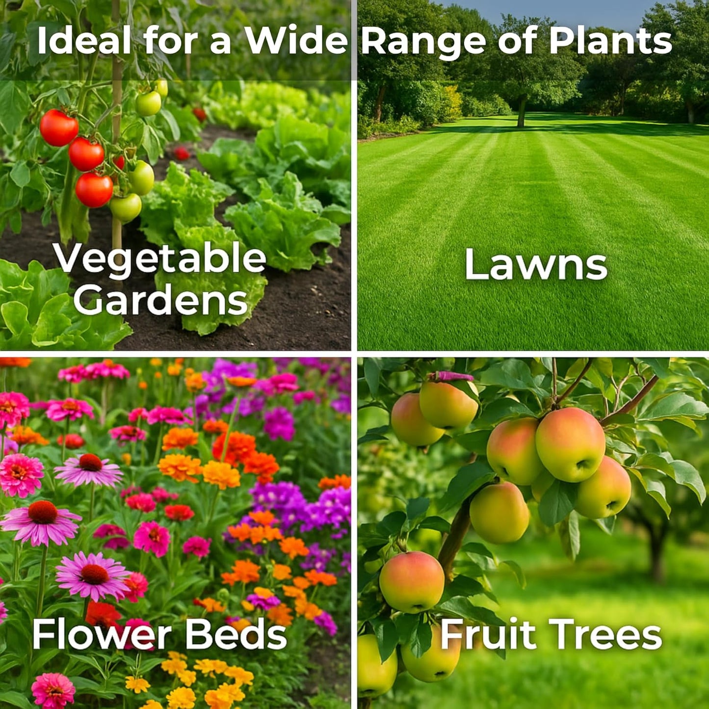 Gypsum for Soil - Calcium for Plants - Gypsum Fertilizer for Gardening, Lawn & Vegetables - Calcium for Garden (20 qts. - 40 lbs.)