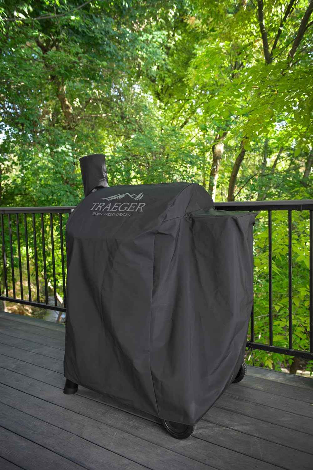 Traeger Grills BAC503 Full-Length Grill Cover Grill Accessory - Pro 575/ Pro 22, Black