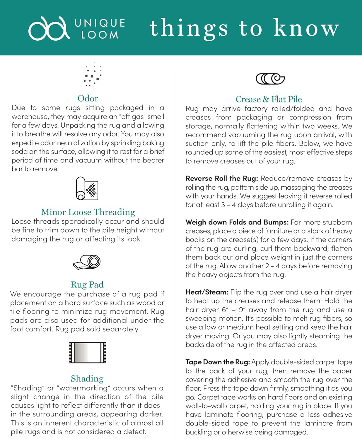 Unique Loom Outdoor Solid Collection Area Rug (10' x 14' Rectangle Black/Ivory)