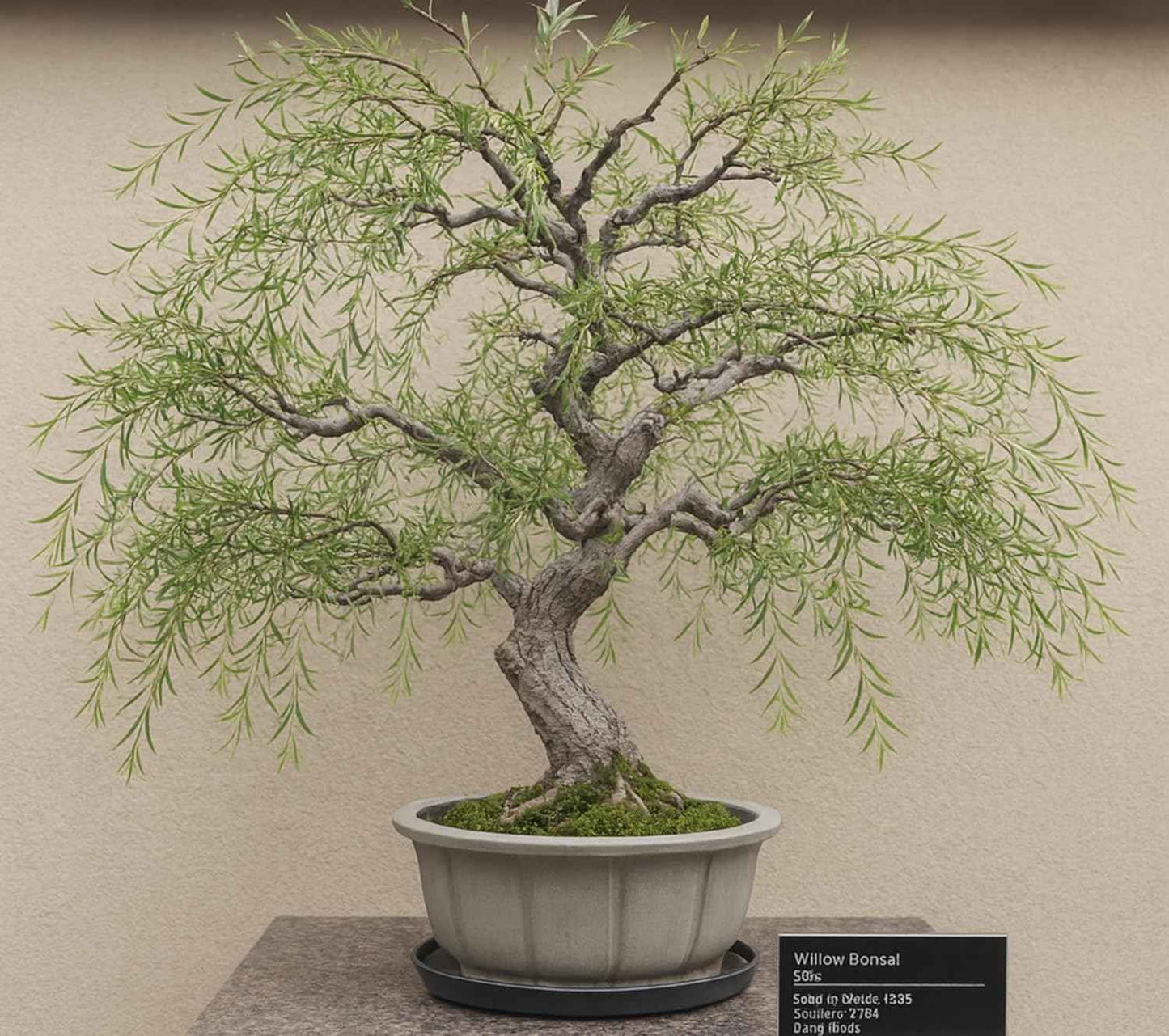 Dragon Claw Willow Bonsai Tree Cutting to Grow - Fast Growing, Indoor/Outdoor Bonsai Material - Curly Leafs and Branches