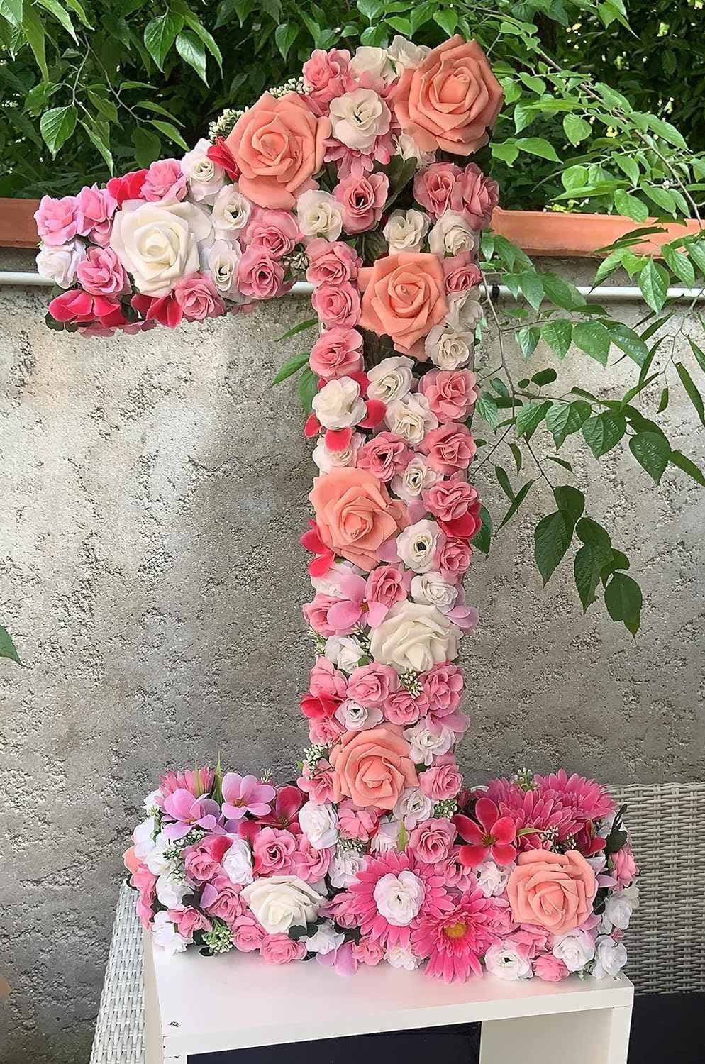 50pcs Mini Pink and White Roses Artificial Flowers Bulk, 1.6" Small Silk Fake Roses Flower Heads for Decoration, Crafts, Wedding Centerpieces Party Home Decor
