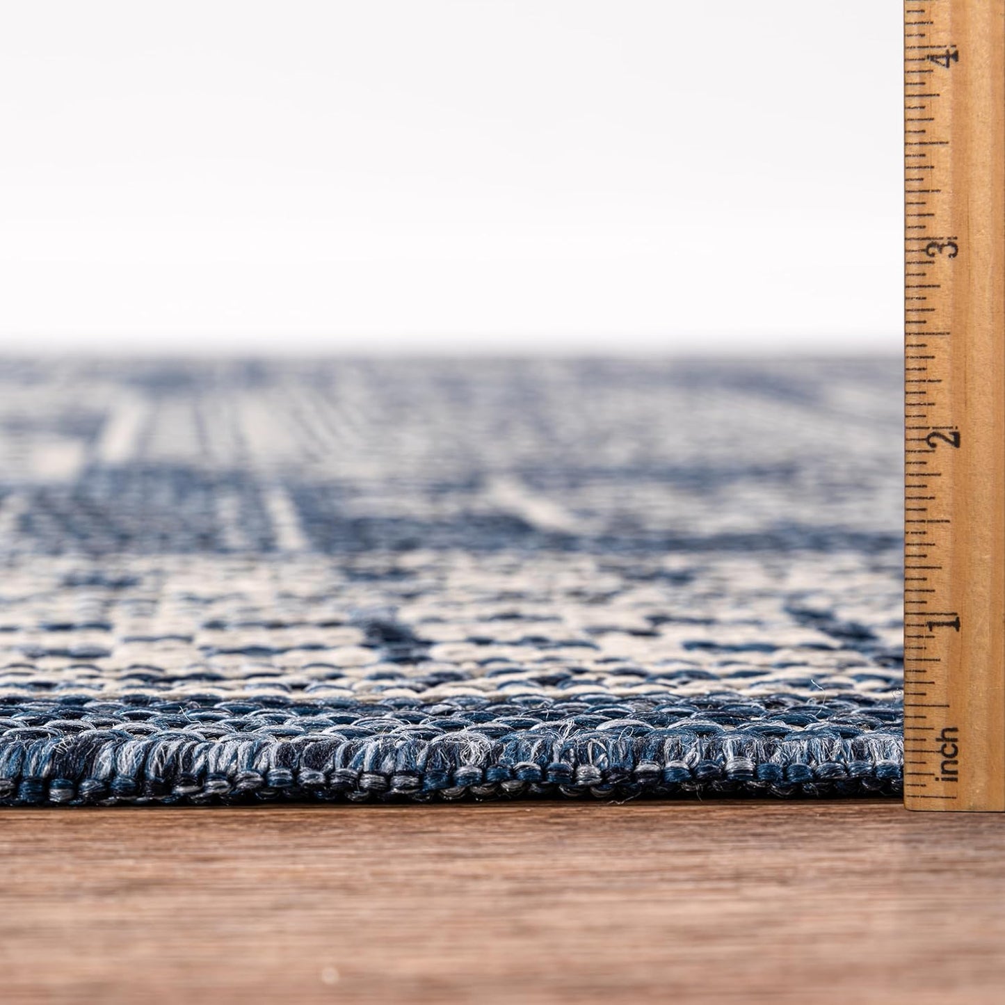 Keen Home Design Terrace Outdoor Area Rug - 10x14 Washable Indoor/Outdoor Rug for Patio, Kitchen, Balcony, Beach, Garden, Deck and Porch, Size: 10'x14'
