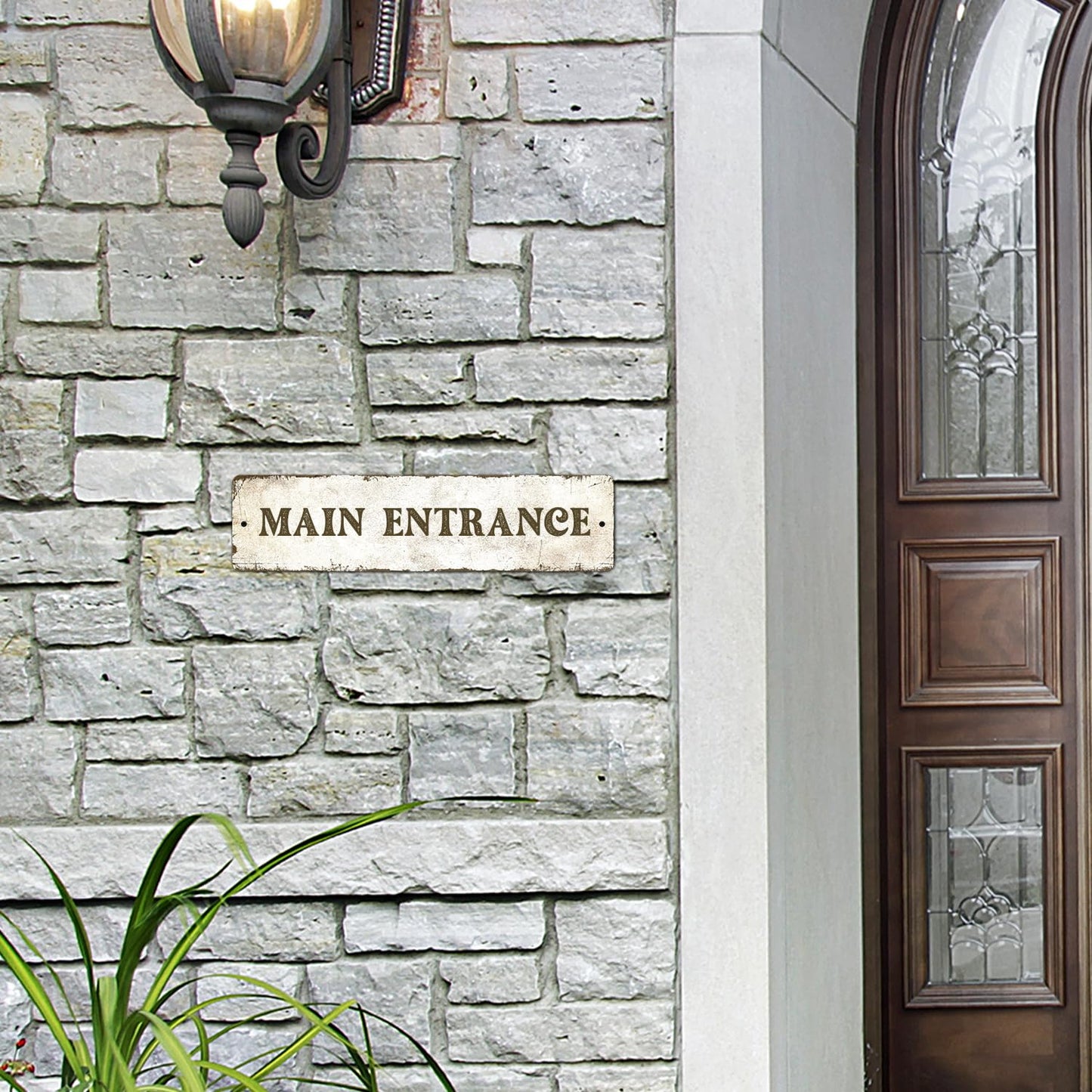 Rustic Custom Sign, Personalized Metal Signs, Gift for Him Men Dad, Man Cave, Indoor and Outdoor Use 3x12 Inches, ACM, Fade Resistant, Made in USA by Sigo Signs