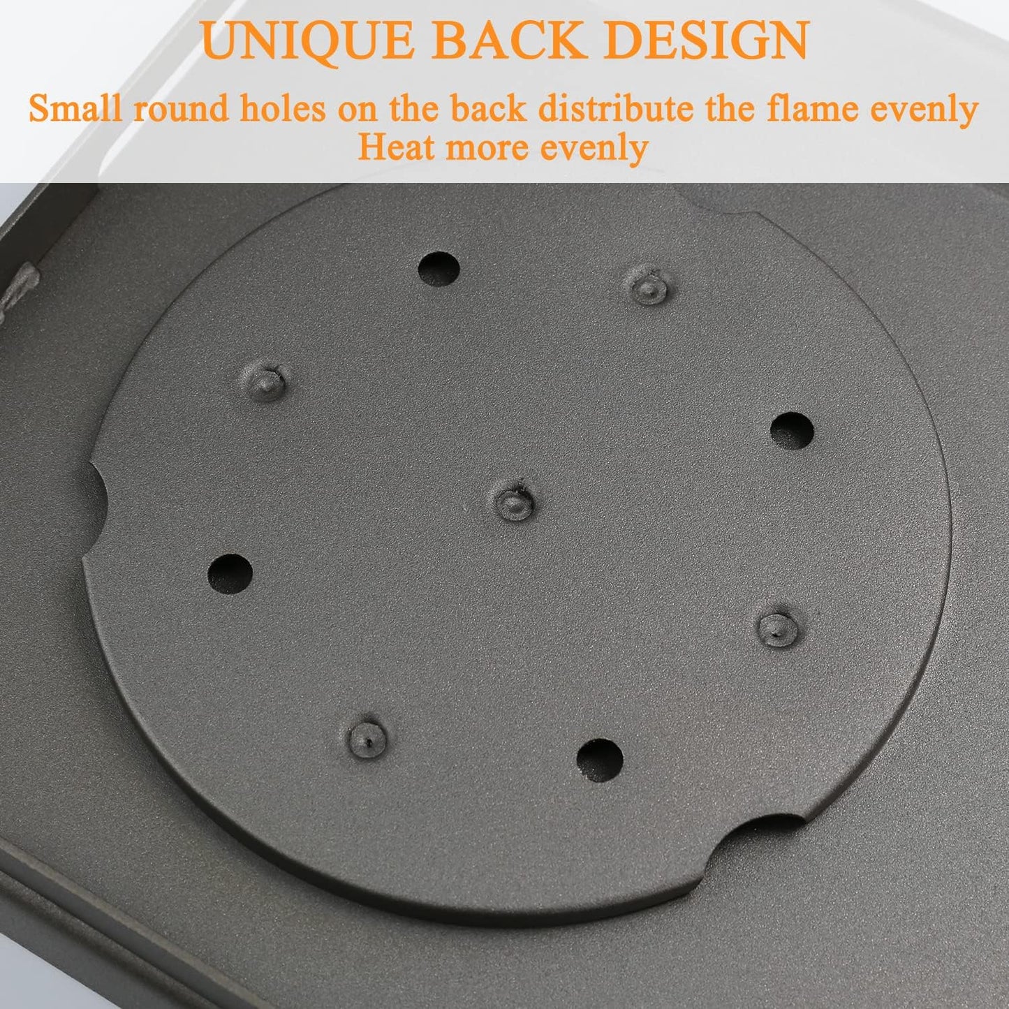 Griddle for Camp Chef 2 Burner Stove, Flat Top Griddle fits Camp Chef Accessories, 14 x 32'' Outdoor Cooking Systems