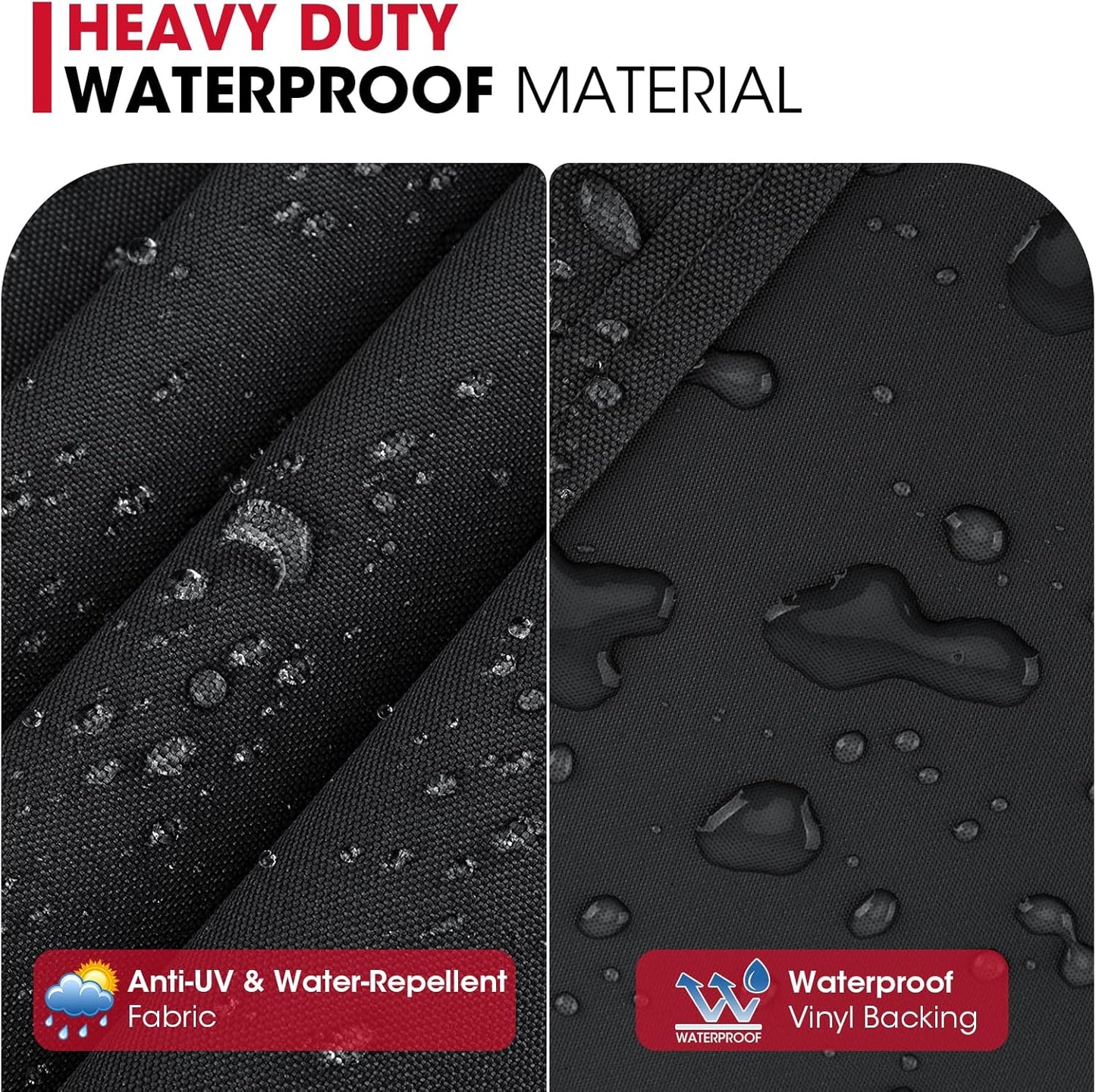 Unicook Grill Cover Compatible with Weber Summit 400 Series, Heavy Duty Waterproof Outdoor BBQ Cover 64 Inch, All-Season Protection Barbecue Gas Grill Protector, Compared to Weber 7108