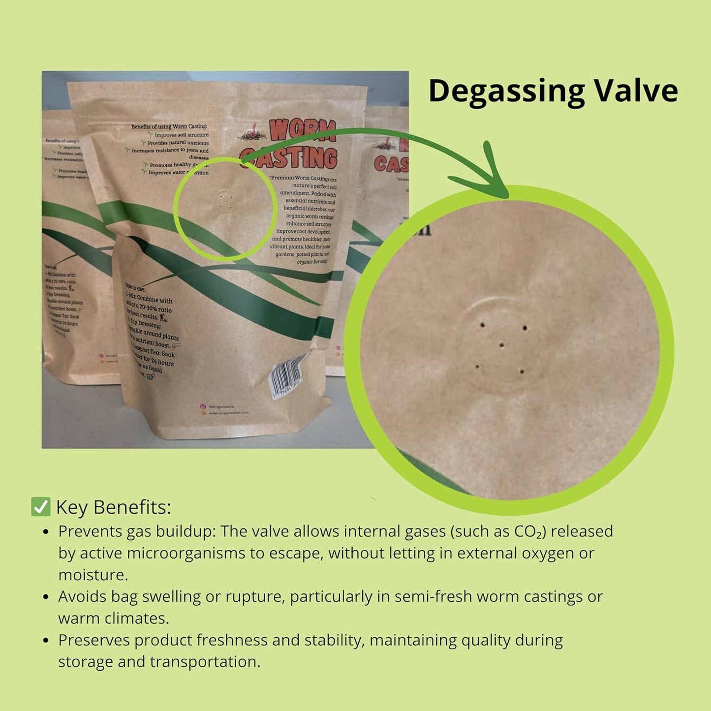 SMG Organic Worm Castings 2 lbs – 100% Pure Earthworm Compost, Nutrient-Rich Organic Soil Amendment for Indoor Plants, Vegetables, Flowers & Garden Use