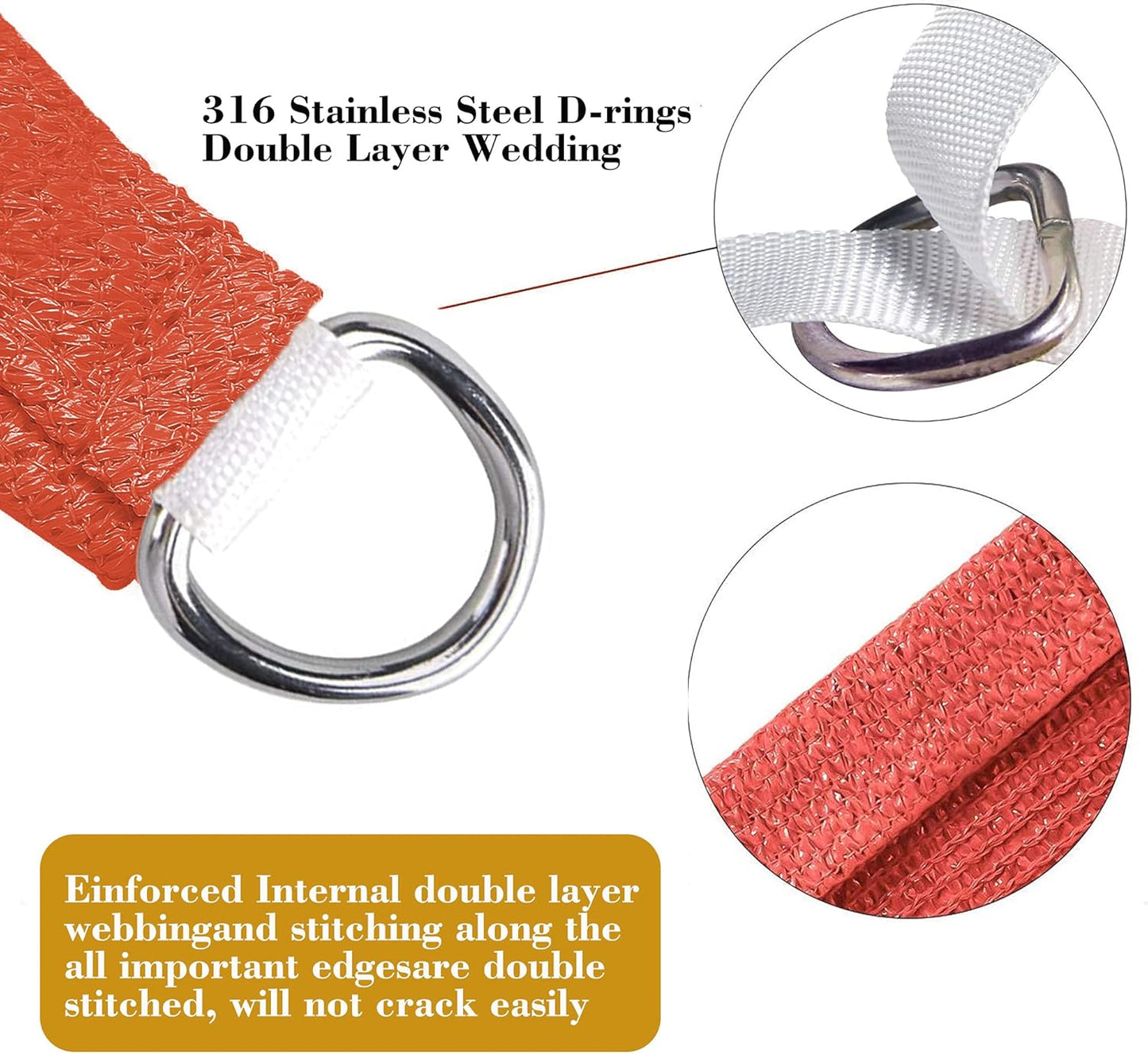 4' x 11' Red Rectangle Sun Shade Sail SSP1212 Canopy Durable Fabric UV Block Awning,We Make Custom Orders