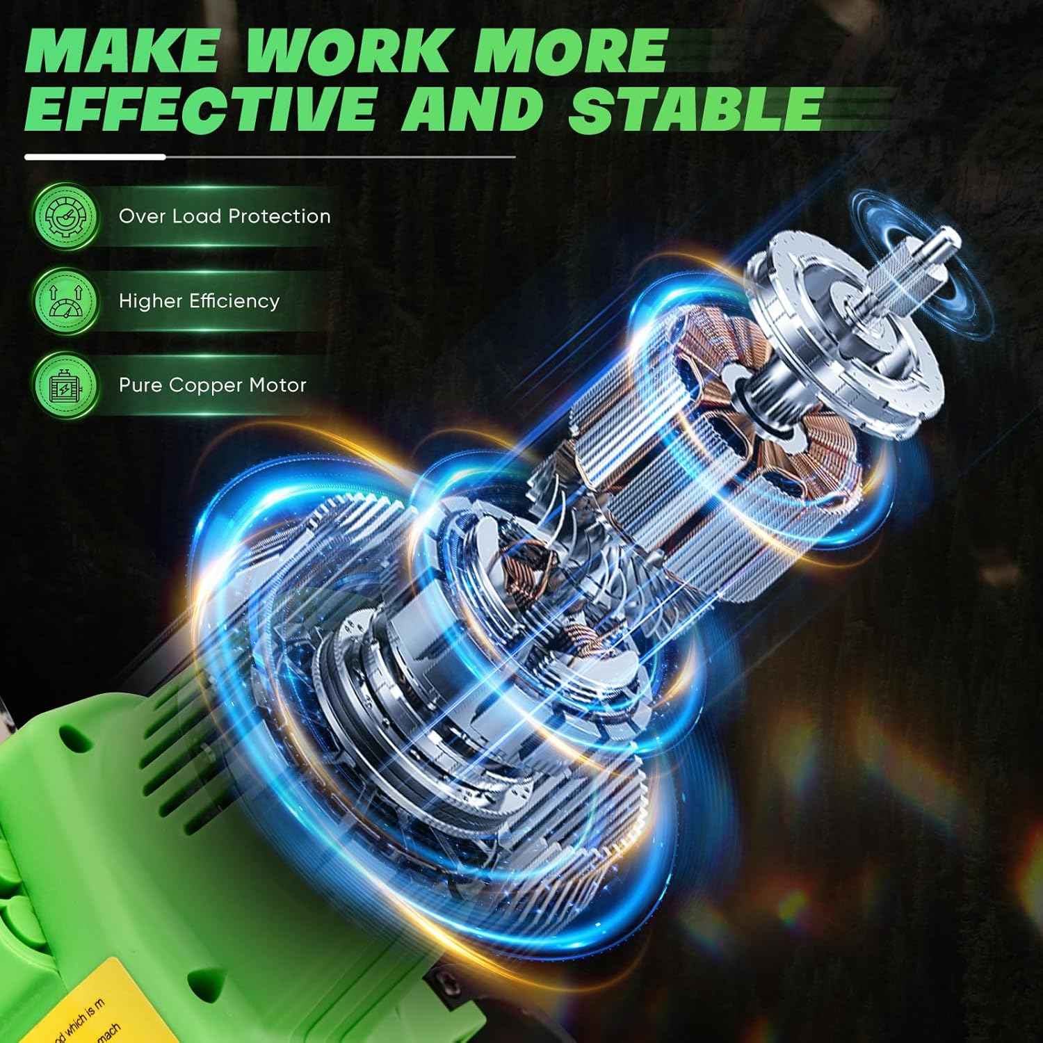 Saker Mini Chainsaw Cordless,6 Inch Chainsaw, Mini Electric Chainsaw Cordless Battery Powered,One-Hand Portable Chain Saw for Tree Trimming, Pruning&Wood Cutting,Gifts for Men Husband