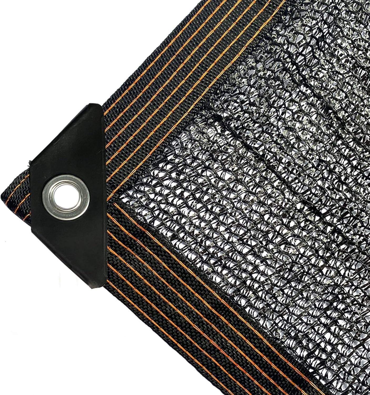 winemana 50% Black Shade Cloth, 14 x 20 FT Durable Mesh Tarp with Grommets, Garden Sunblock Shade Cloth Shading Antifreezing for Plants Cover, Greenhouse, Barns Kennel, Patio, Tomatoes