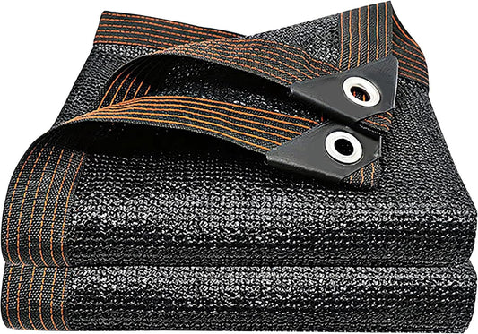 winemana 40% Black Shade Cloth, 3.3 x 6.6 FT Durable Mesh Tarp with Grommets, Resistant Garden Sun Shade Netting, Shading Antifreezing for Pergola, Greenhouse, Plants Growing, Chicken Coop