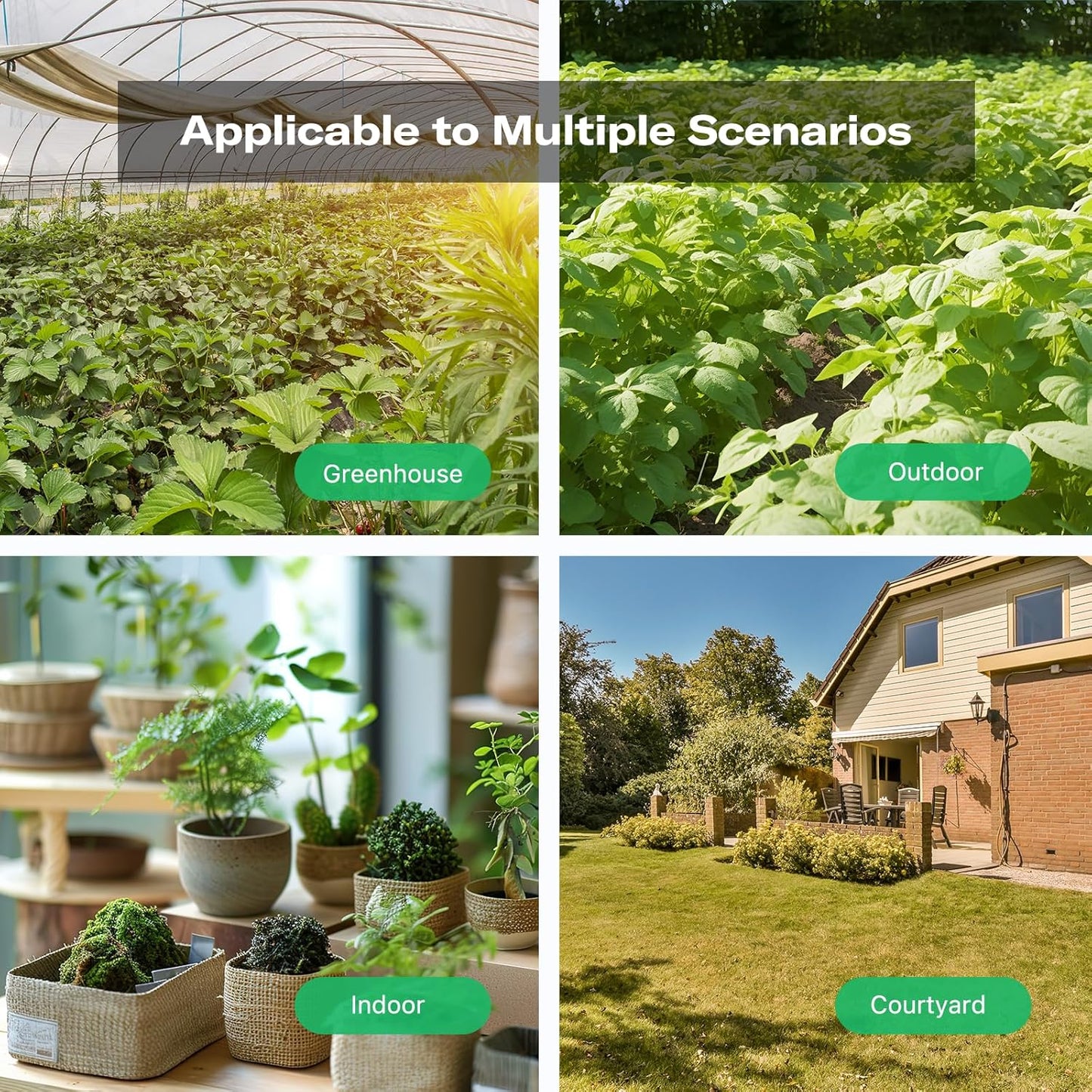 THIRDREALITY Smart Soil Moisture Sensor 2Pack,Zigbee hub Needed,Capacitive Probe,Moisture/Temperature Meter for Garden Planting,Compatible with Homey,Hubitat, SmartThings,Home Assistant