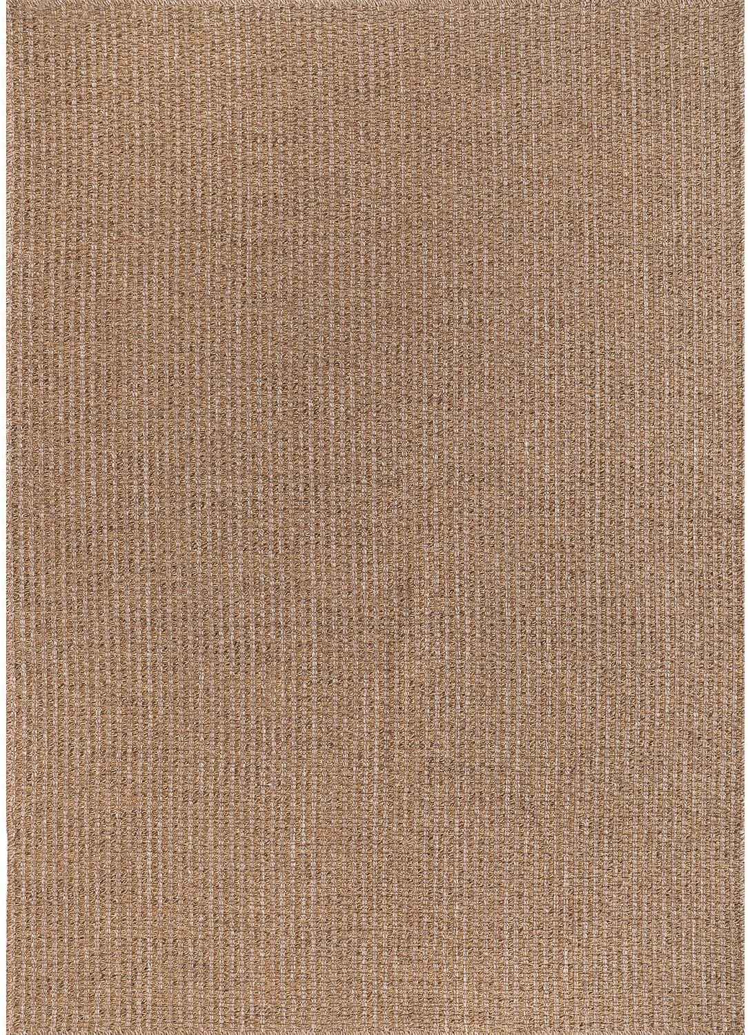 Easy Jute Rug 4x6 Indoor Outdoor Natural Rugs Solid Fiber Rug Woven Area Rug Boho Easy Clean Inside Carpet for Living Room Bedroom Dining Room Hallway or Outdoor Patio Porch (4 X 6 Natural)